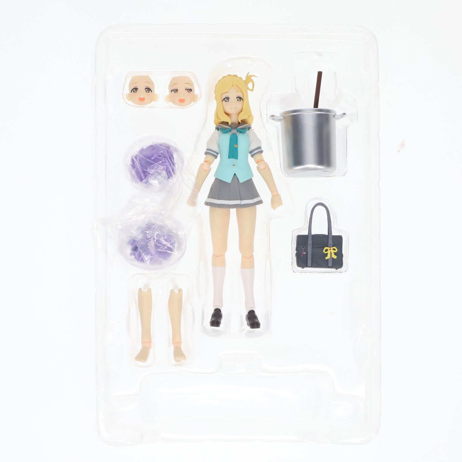 【中古即納】[FIG] GOODSMILE ONLINE SHOP限定特典付属 figma(フィグマ) 377 小原鞠莉(おはらまり) ラブライブ!サンシャイン!! 完成品 可動フィギュア マックスファクトリー(20180825)
