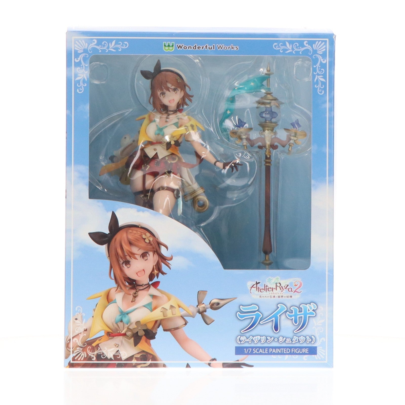 【中古即納】[FIG] ガストショップ限定特典付属 ライザ(ライザリン・シュタウト) ライザのアトリエ2 ～失われた伝承と秘密の妖精～ 1/7 完成品 フィギュア Wonderful Works(ワンダフルワークス)(20210731)