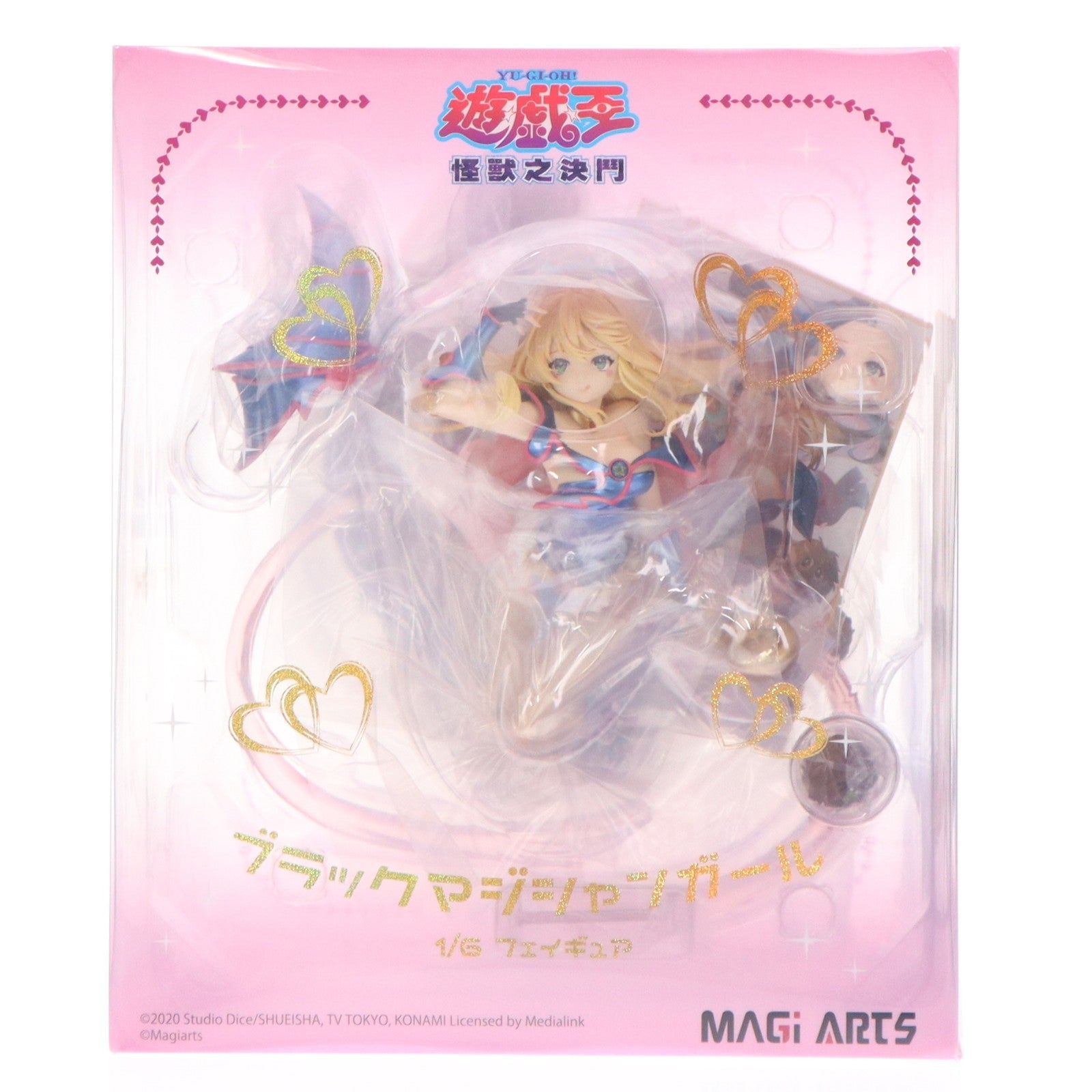 【中古即納】[FIG] 色紙&缶バッジ付属 ブラック・マジシャン・ガール 遊☆戯☆王デュエルモンスターズ 1/6 完成品 フィギュア MAGI ARTS(マギアーツ)(20230831)