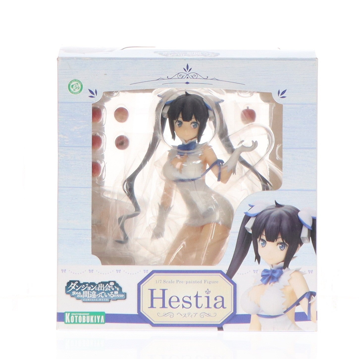 【中古即納】[FIG] コトブキヤショップ限定特典付属 ヘスティア ダンジョンに出会いを求めるのは間違っているだろうか 1/7 完成品 フィギュア(PP612) コトブキヤ(20151129)