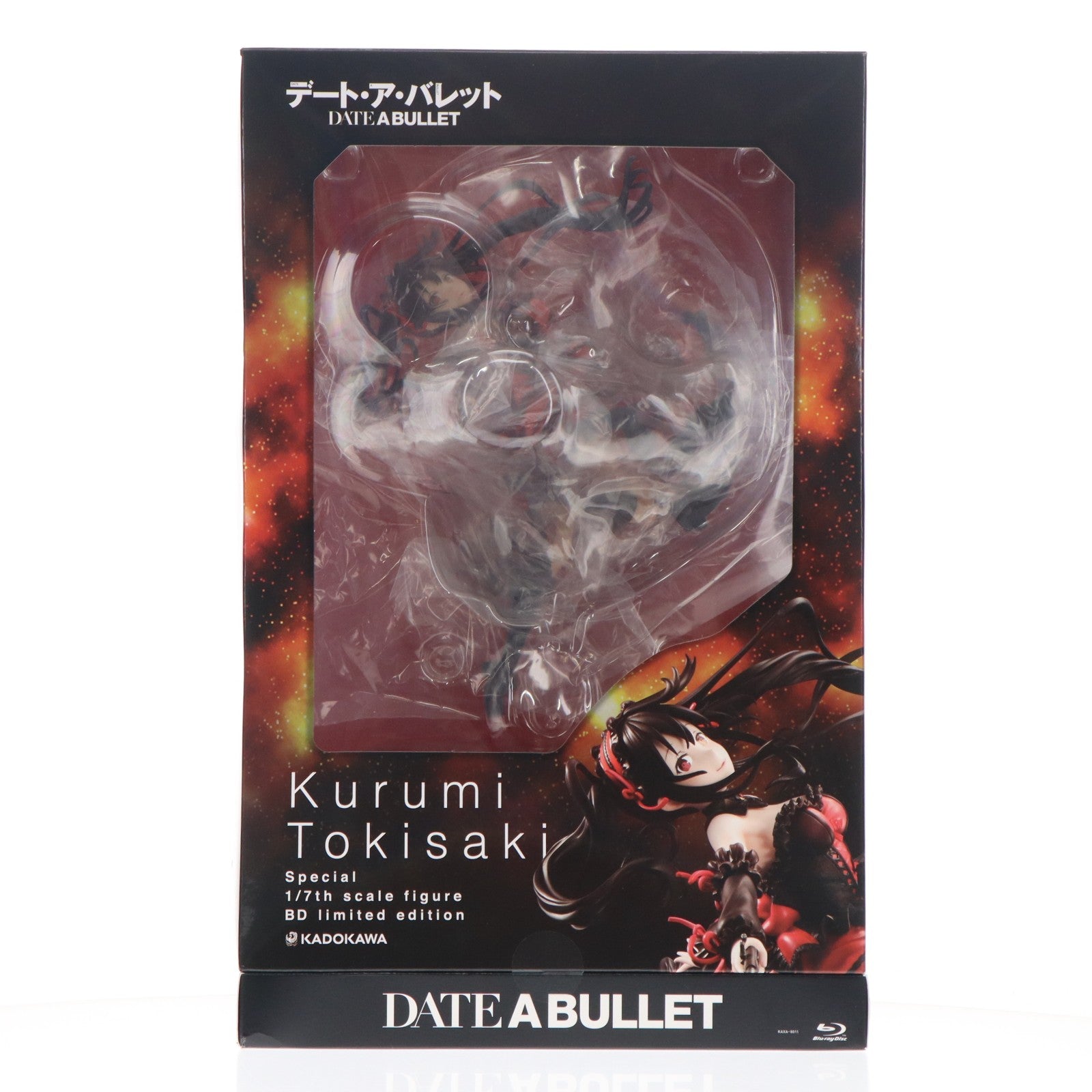 【中古即納】[FIG] あみあみ限定特典&早期購入特典付属 BD デート・ア・バレット 時崎狂三(ときさきくるみ) 特製1/7 フィギュア付き完全数量限定版 完成品 Blu-ray(KAXA-8011) KADOKAWA(カドカワ)(20210324)