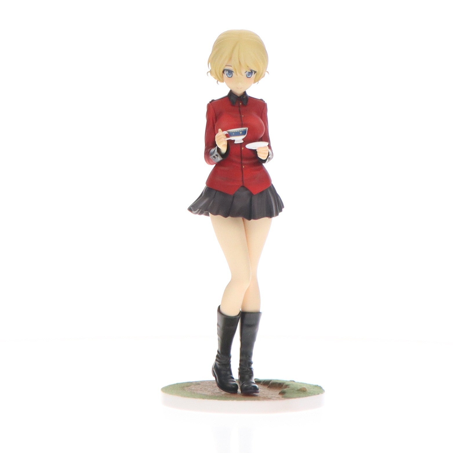 【中古即納】[FIG] ドリームテック ダージリン【パンツァージャケットVer.】 ガールズ&パンツァー 劇場版 1/8 完成品 フィギュア(DT-133) ウェーブ(WAVE)(20180728)