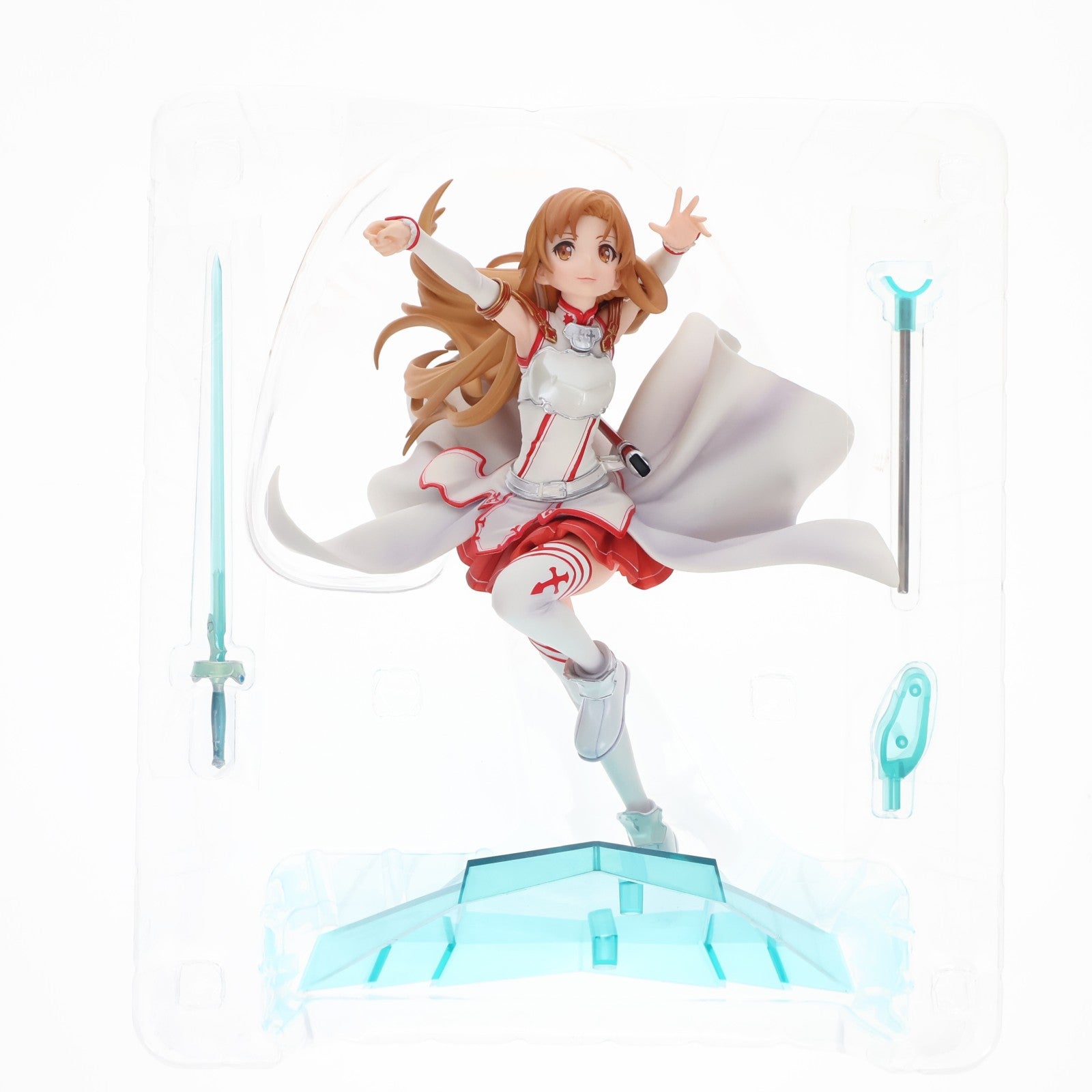 【中古即納】[FIG] 閃光のアスナ 劇場版 ソードアート・オンライン -オーディナル・スケール- 1/7 完成品 フィギュア アクアマリン(20181222)