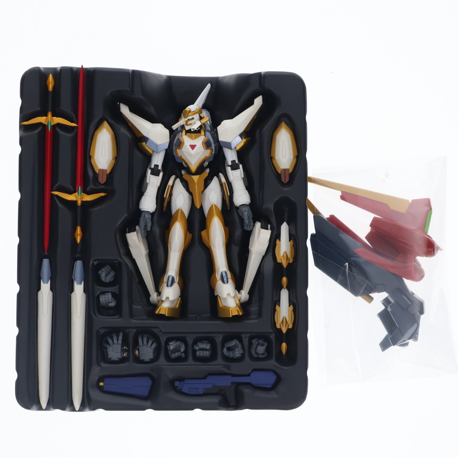 【中古即納】[FIG] IN ACTION!! OFFSHOOT(イン アクション!! オフシュート) ランスロット・コンクエスター コードギアス 反逆のルルーシュR2 完成品 可動フィギュア バンダイ(20080830)