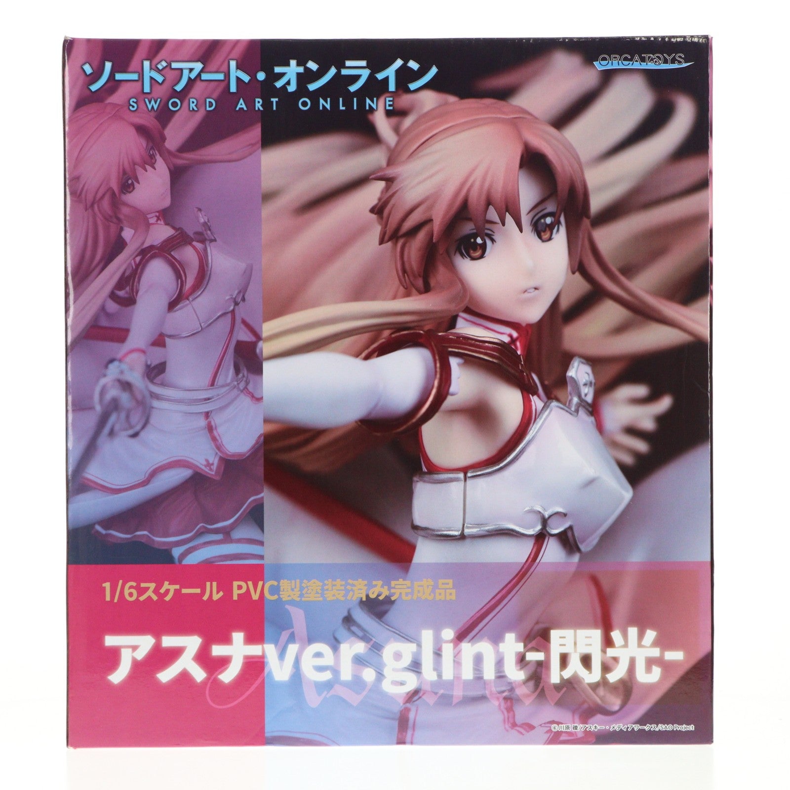【中古即納】[FIG] アスナver.glint-閃光- ソードアート・オンライン 1/6 完成品 フィギュア オルカトイズ(20190808)