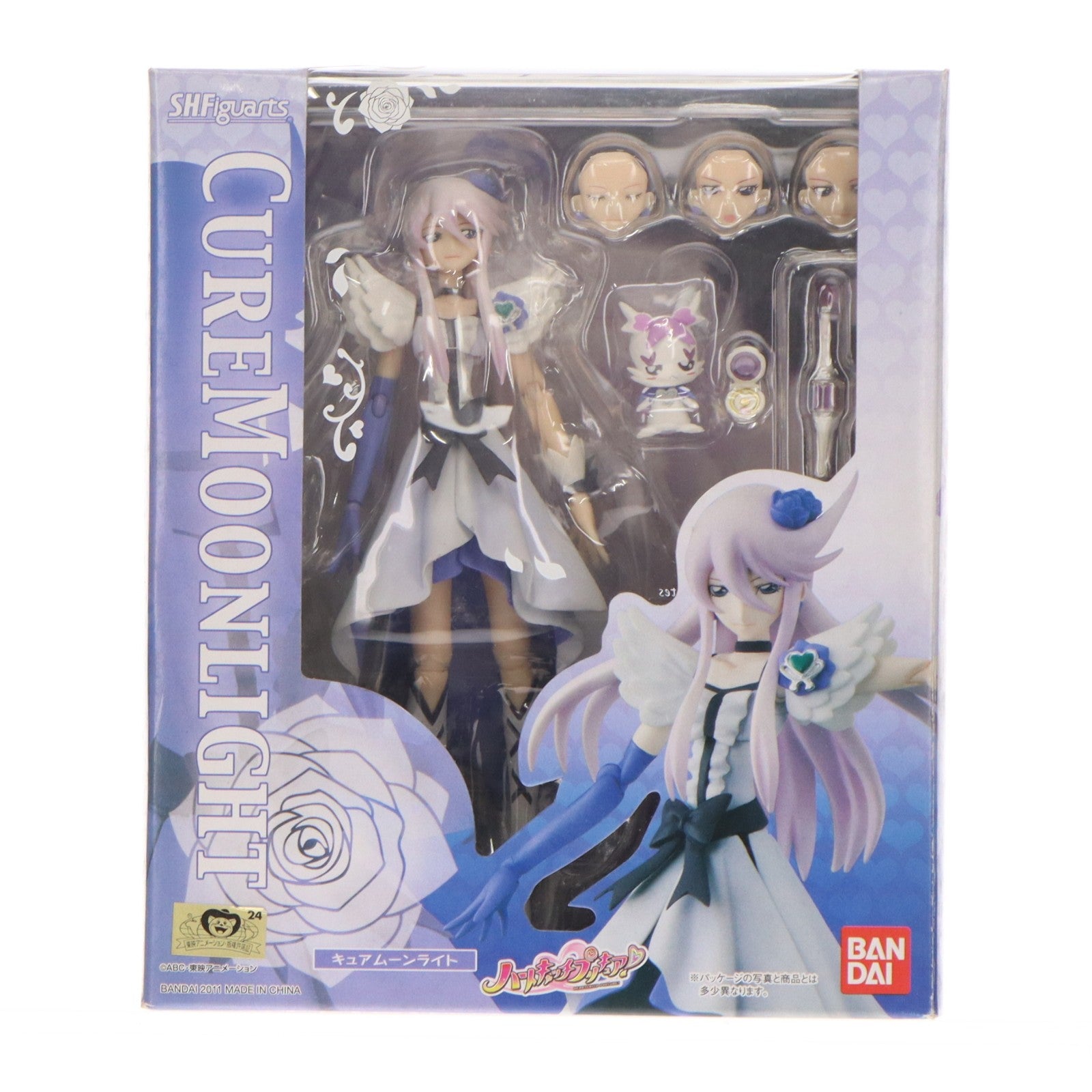 【中古即納】[FIG] S.H.Figuarts(フィギュアーツ) キュアムーンライト ハートキャッチプリキュア! 完成品 可動フィギュア バンダイ(20110806)