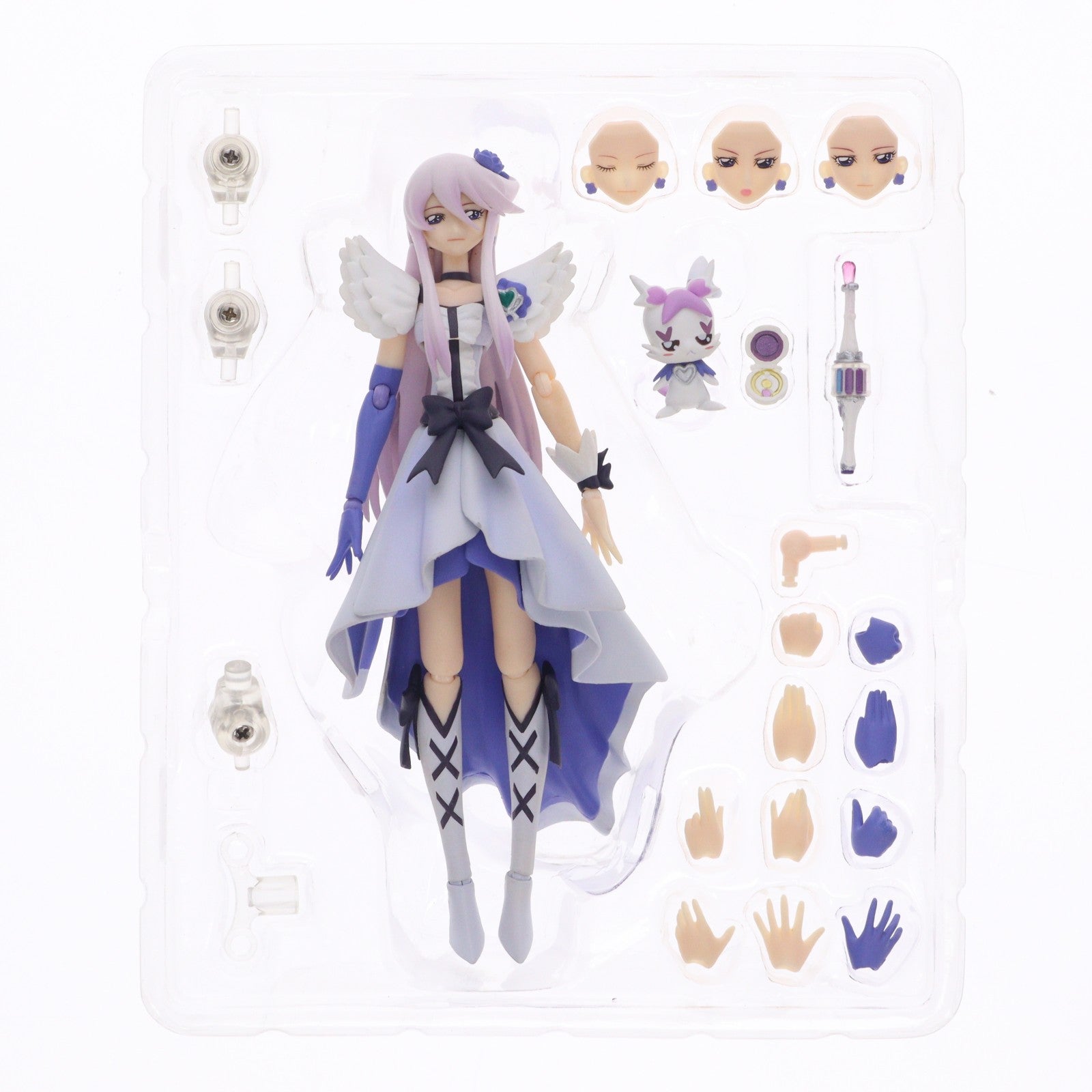 【中古即納】[FIG] S.H.Figuarts(フィギュアーツ) キュアムーンライト ハートキャッチプリキュア! 完成品 可動フィギュア バンダイ(20110806)