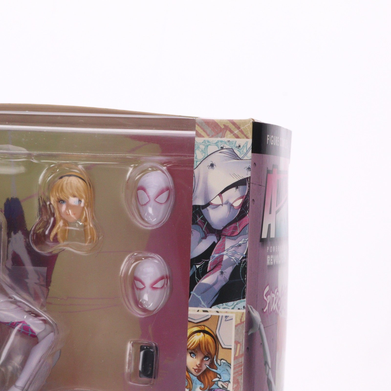 【中古即納】[FIG] フィギュアコンプレックス アメイジングヤマグチ No.004 Spider-Gwen(スパイダーグウェン) 完成品 可動フィギュア 海洋堂(20170624)