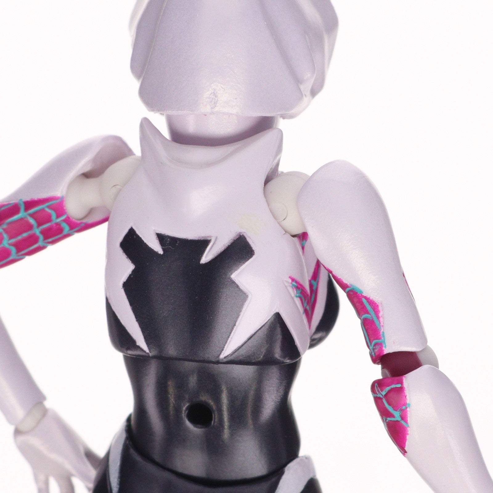 【中古即納】[FIG] フィギュアコンプレックス アメイジングヤマグチ No.004 Spider-Gwen(スパイダーグウェン) 完成品 可動フィギュア 海洋堂(20170624)