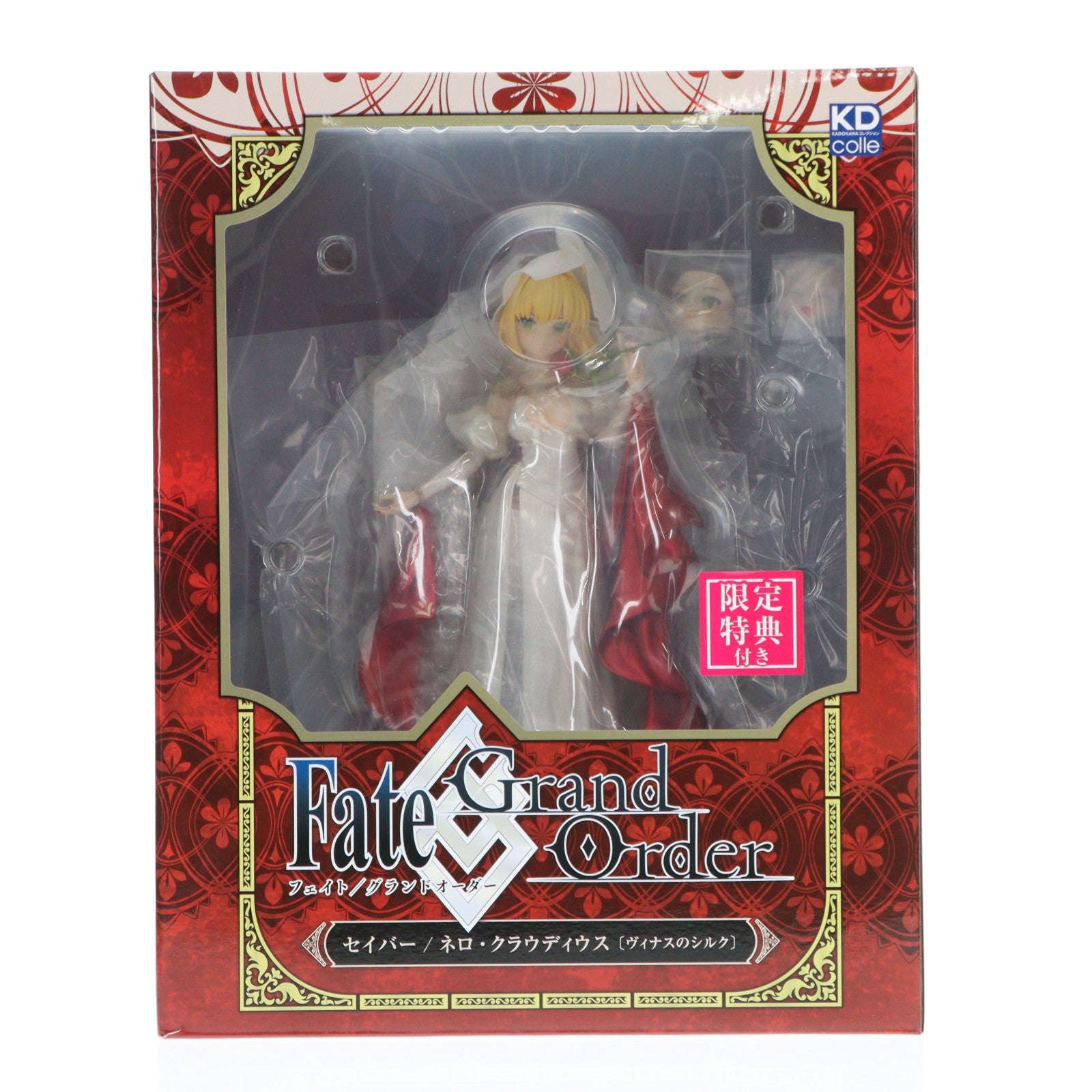 【中古即納】[FIG] 店舗限定特典付属 Kdcolle セイバー/ネロ・クラウディウス(ヴィナスのシルク) Fate/Grand Order(フェイト/グランドオーダー) 1/7 完成品 フィギュア KADOKAWA(カドカワ)(20240131)