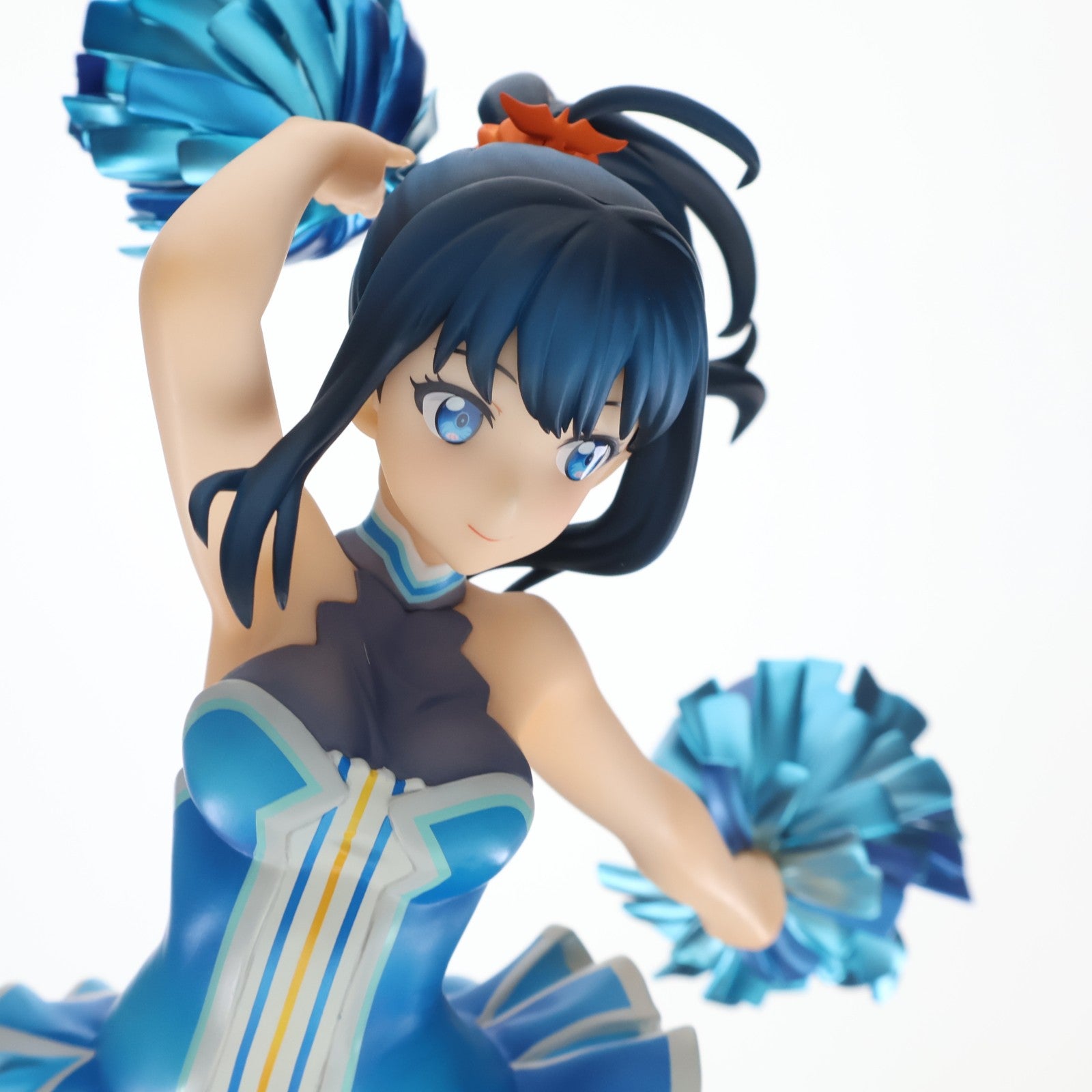 【中古即納】[FIG] 宝多六花(たからだりっか) チアガールstyle イニシャルカラー版 SSSS.GRIDMAN(グリッドマン) 1/7 完成品 フィギュア イベント&あみあみ限定 キューズQ(20220228)