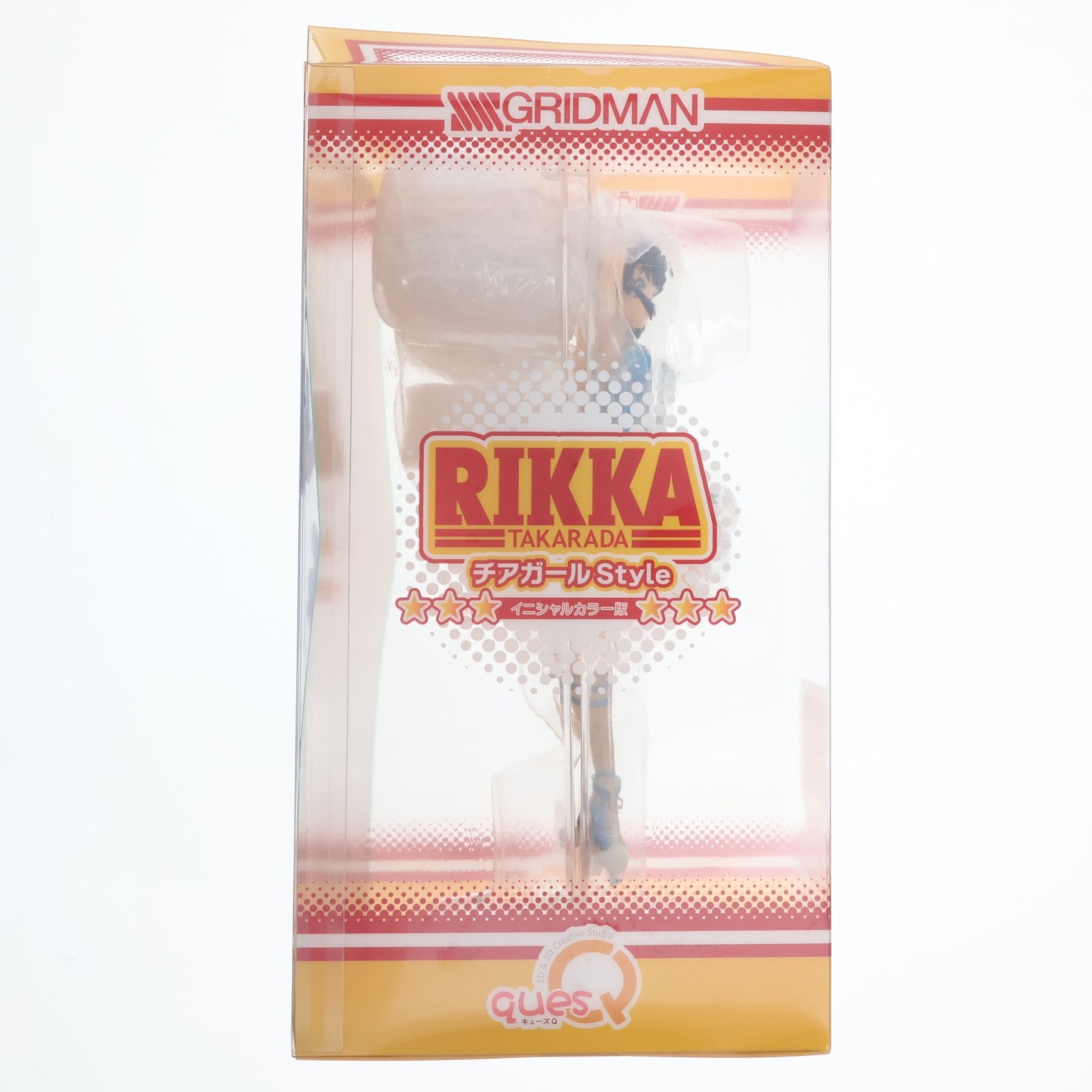 【中古即納】[FIG] 宝多六花(たからだりっか) チアガールstyle イニシャルカラー版 SSSS.GRIDMAN(グリッドマン) 1/7 完成品 フィギュア イベント&あみあみ限定 キューズQ(20220228)