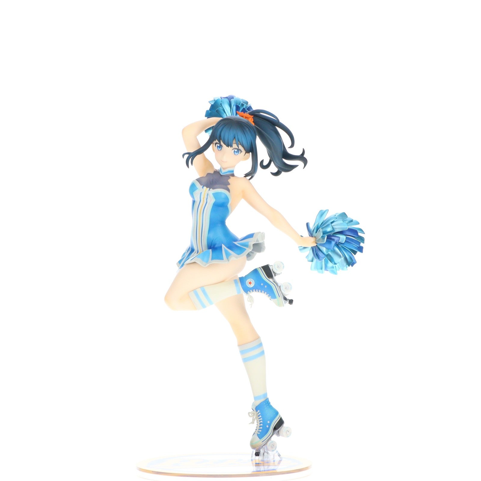 【中古即納】[FIG] 宝多六花(たからだりっか) チアガールstyle イニシャルカラー版 SSSS.GRIDMAN(グリッドマン) 1/7 完成品 フィギュア イベント&あみあみ限定 キューズQ(20220228)