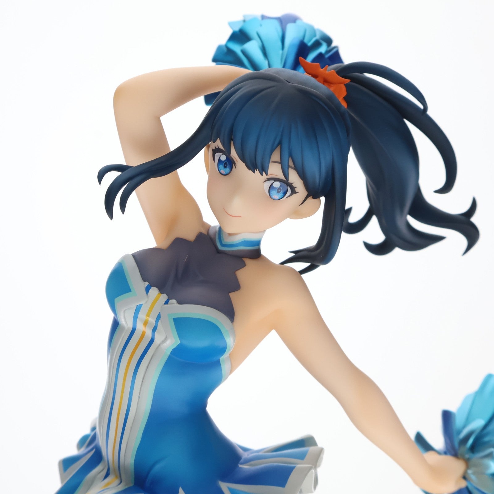 【中古即納】[FIG] 宝多六花(たからだりっか) チアガールstyle イニシャルカラー版 SSSS.GRIDMAN(グリッドマン) 1/7 完成品 フィギュア イベント&あみあみ限定 キューズQ(20220228)