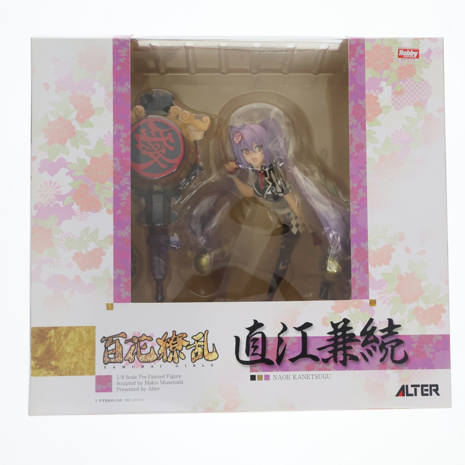 【中古即納】[FIG] 直江兼続(なおえかねつぐ) 百花繚乱 1/8 完成品 フィギュア アルター(20130809)