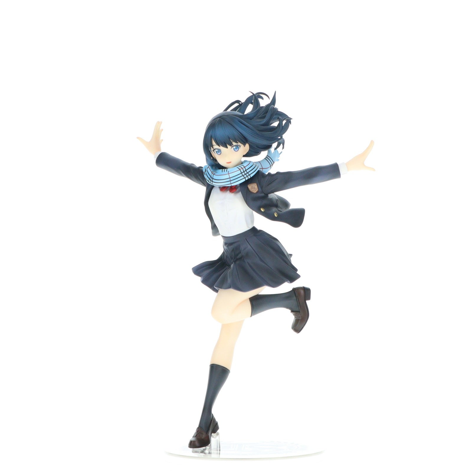 【中古即納】[FIG] あみあみ限定 宝多六花(たからだりっか) 制服版 エクストラエディション SSSS.GRIDMAN(グリッドマン) 1/7 完成品 フィギュア キューズQ(20220204)