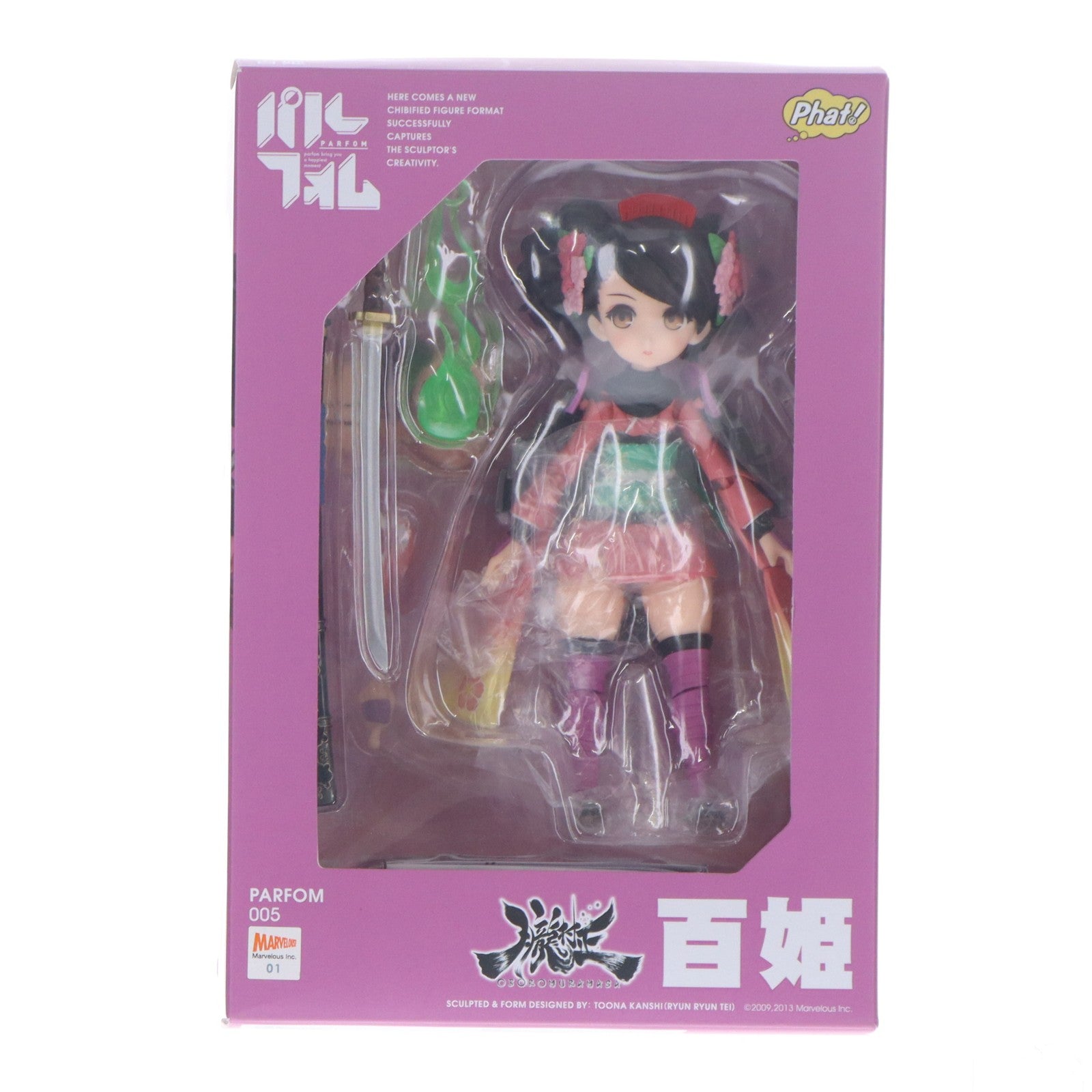 【中古即納】[FIG] パルフォム 百姫(ももひめ) 朧村正 完成品 可動フィギュア Phat!(ファット・カンパニー)(20170629)