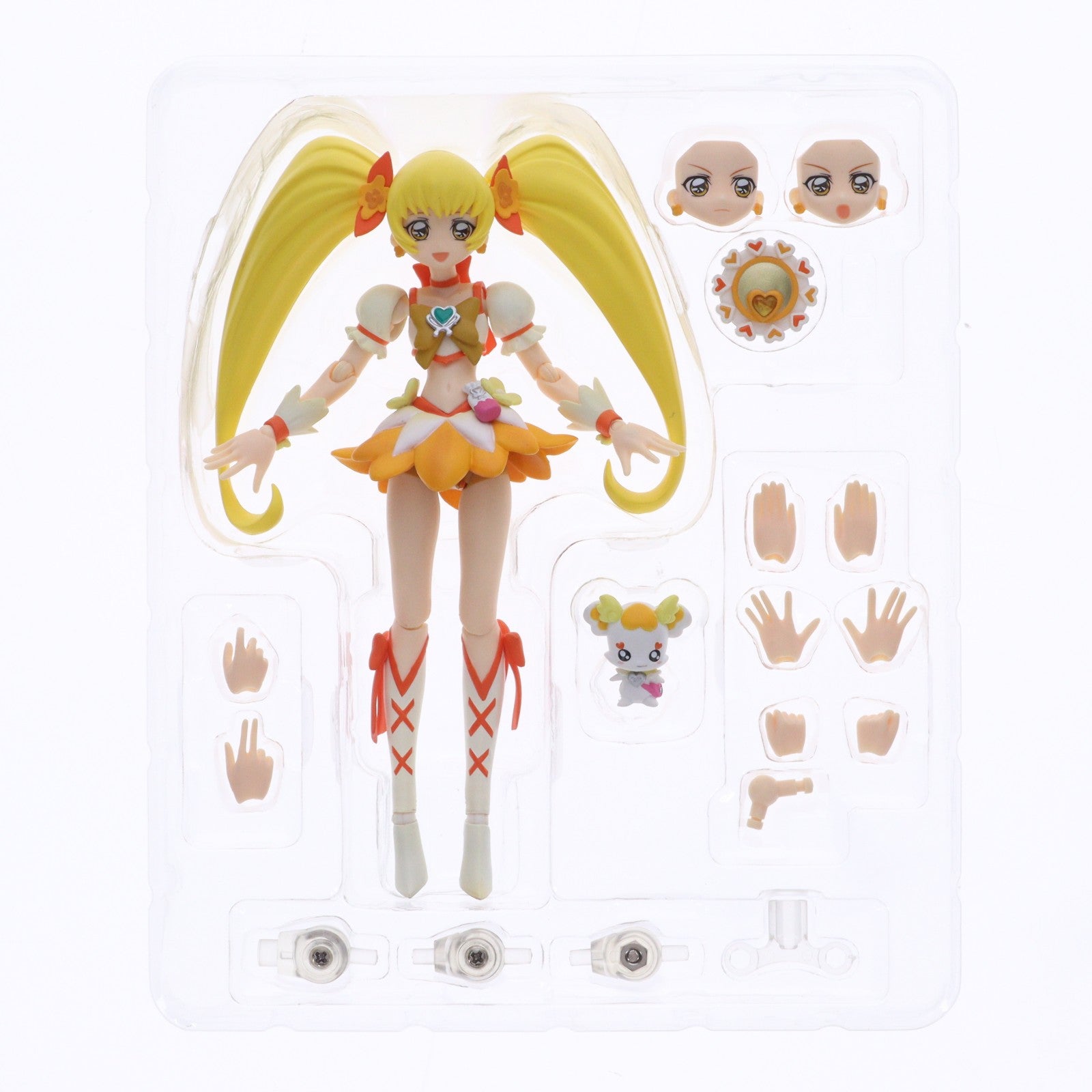 【中古即納】[FIG] S.H.Figuarts(フィギュアーツ) キュアサンシャイン ハートキャッチプリキュア! 完成品 可動フィギュア バンダイ(20110611)