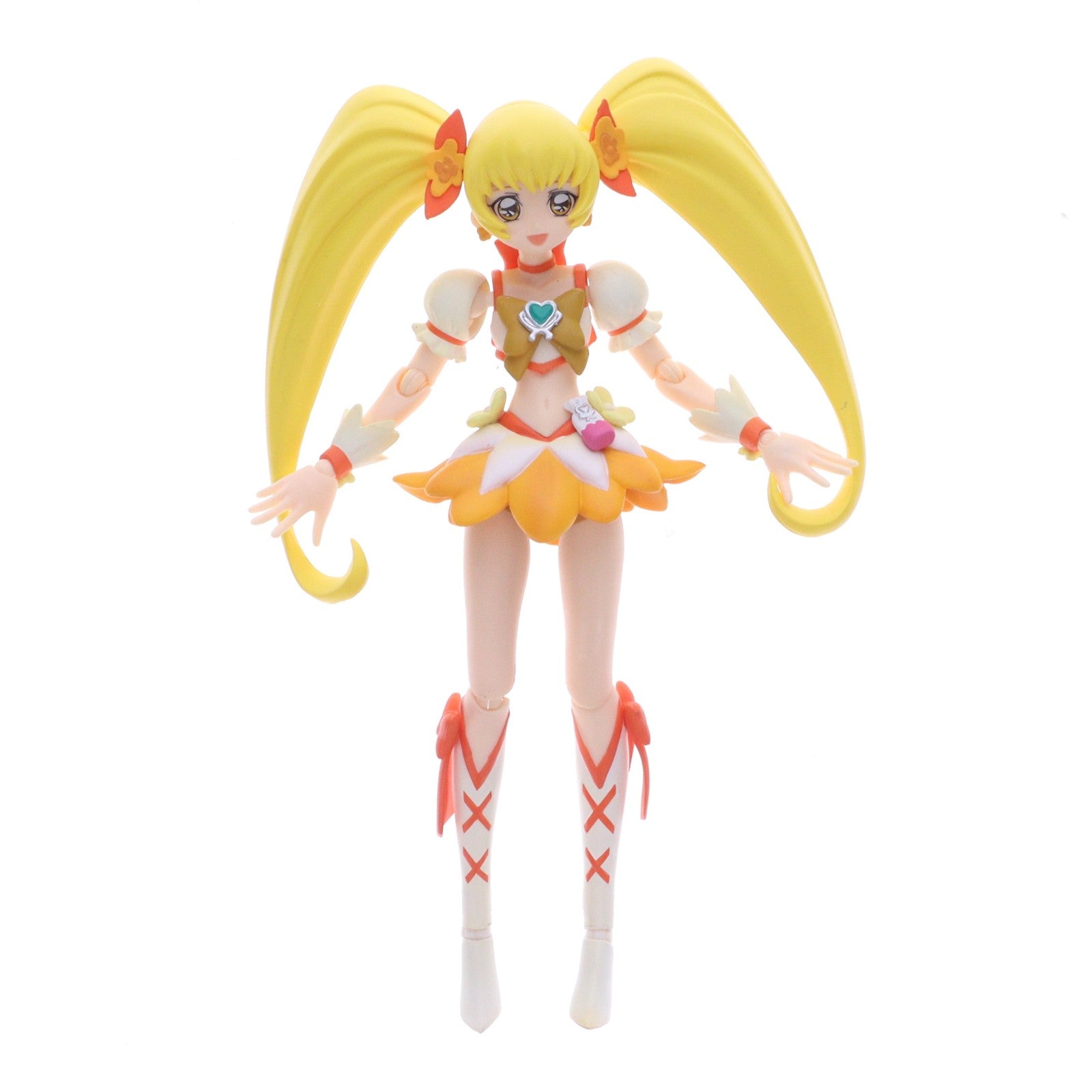 【中古即納】[FIG] S.H.Figuarts(フィギュアーツ) キュアサンシャイン ハートキャッチプリキュア! 完成品 可動フィギュア バンダイ(20110611)