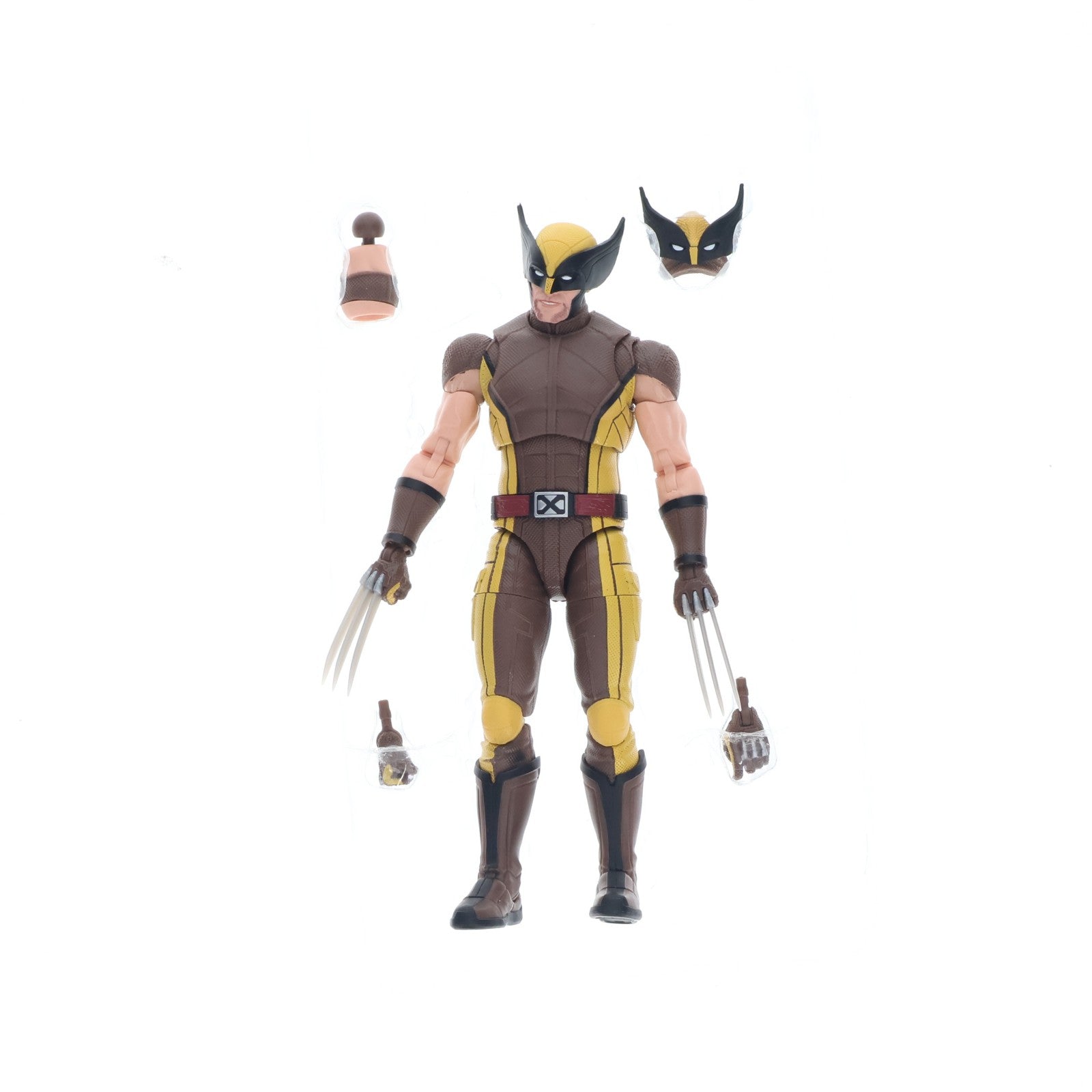【中古即納】[FIG] マーベル・レジェンド MCUシリーズ ウルヴァリン(ブラウンスーツ) デッドプール&ウルヴァリン 完成品 6インチ・アクションフィギュア(G2366) ハズブロ(20260430)