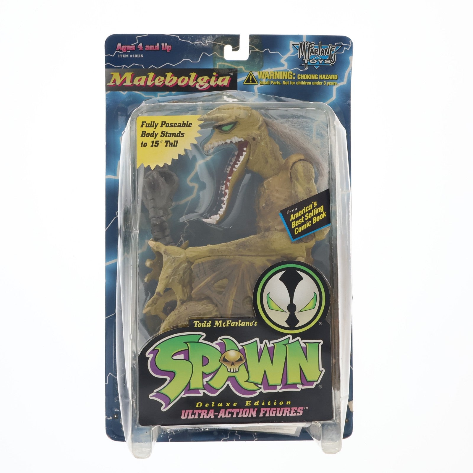 【中古即納】[FIG] ウルトラアクションフィギュア シリーズ2 デラックスエディション Malebolgia -マレボルギア- SPAWN(スポーン) 完成品 可動フィギュア マクファーレントイズ(19991231)