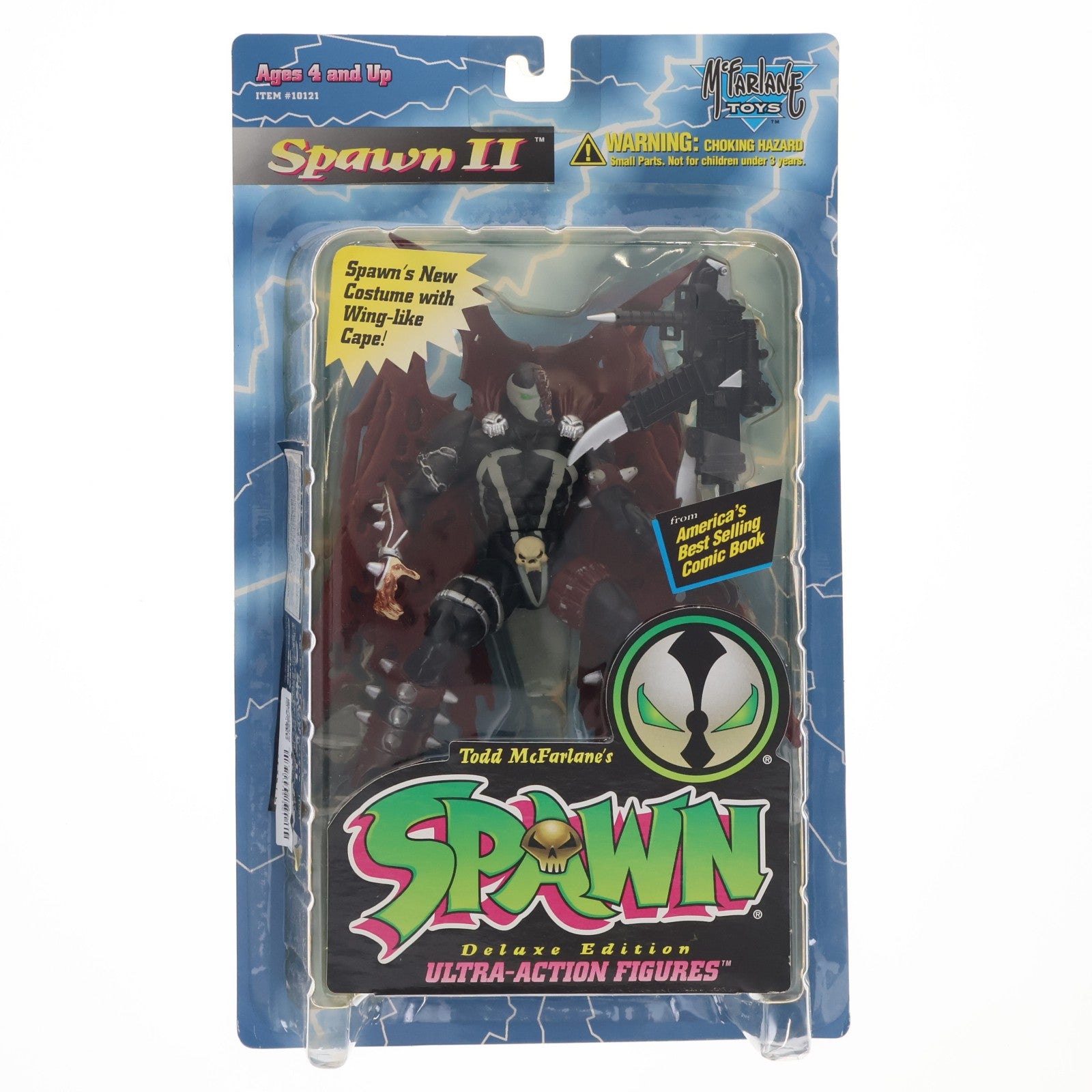 【中古即納】[FIG] ウルトラアクションフィギュア スポーンII SPAWN(スポーン) 完成品 可動フィギュア マクファーレン・トイズ/レッズ(19991231)