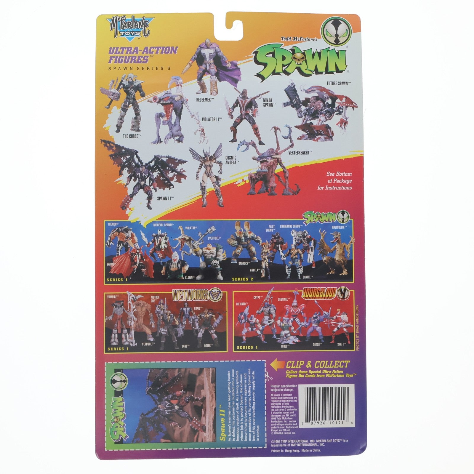 【中古即納】[FIG] ウルトラアクションフィギュア スポーンII SPAWN(スポーン) 完成品 可動フィギュア マクファーレン・トイズ/レッズ(19991231)