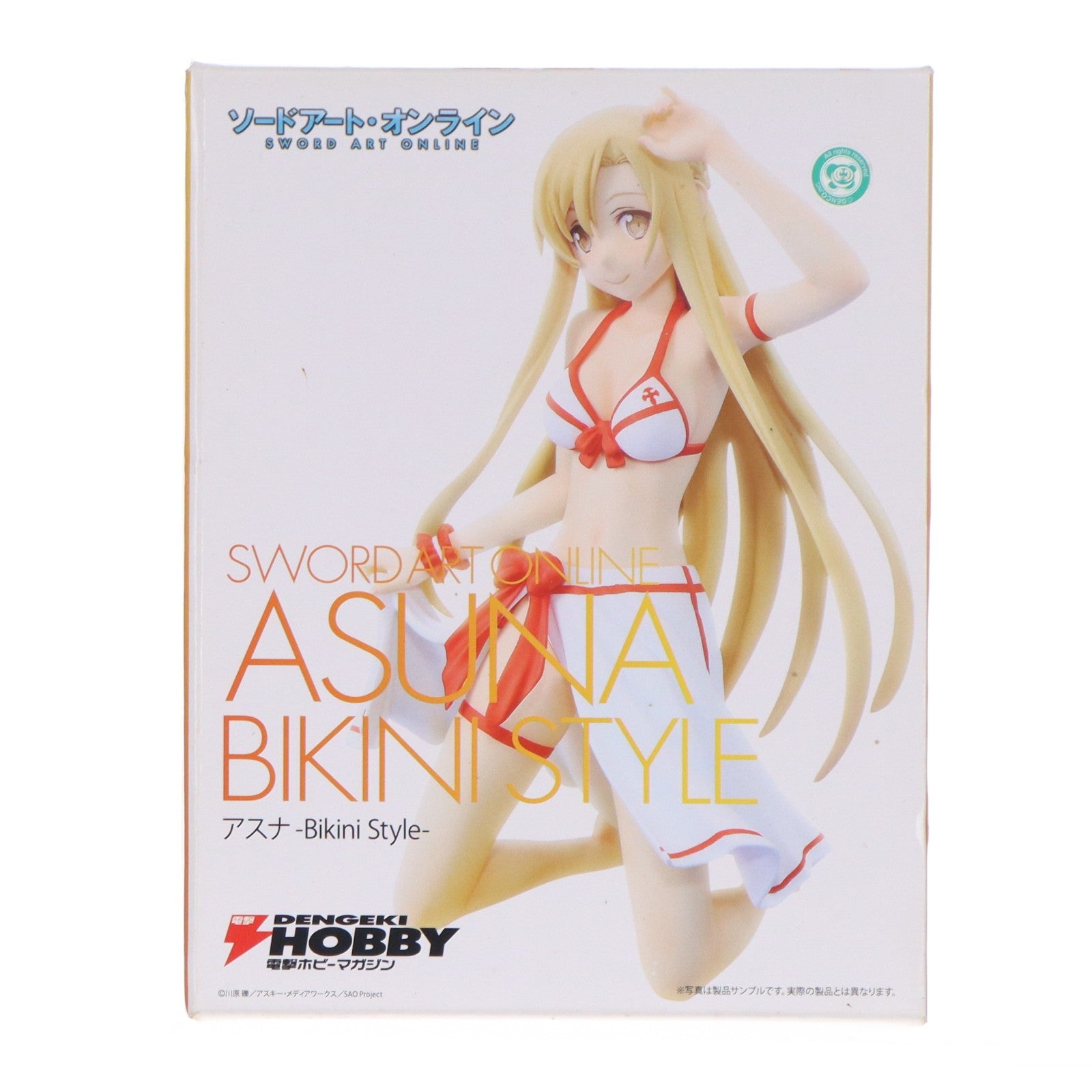 【中古即納】[FIG] 電撃屋限定 アスナ -Bikini Style- ソードアート・オンライン 1/8 完成品 フィギュア アスキー・メディアワークス(20130831)