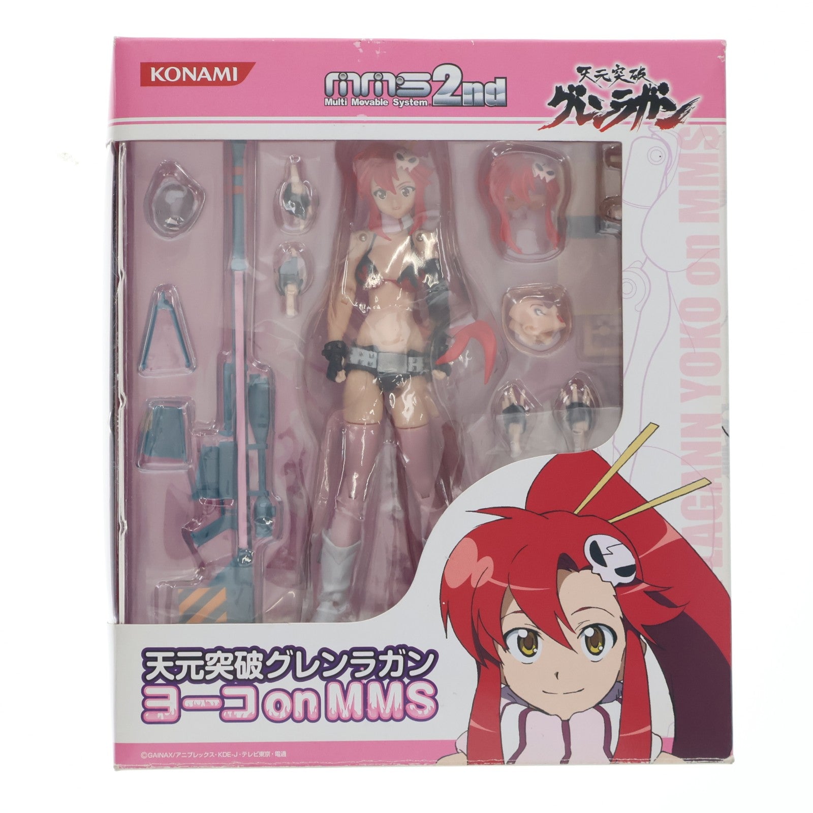 【中古即納】[FIG] ヨーコ on MMS 天元突破グレンラガン 完成品 可動フィギュア(CC0714) コナミデジタルエンタテインメント(20071213)
