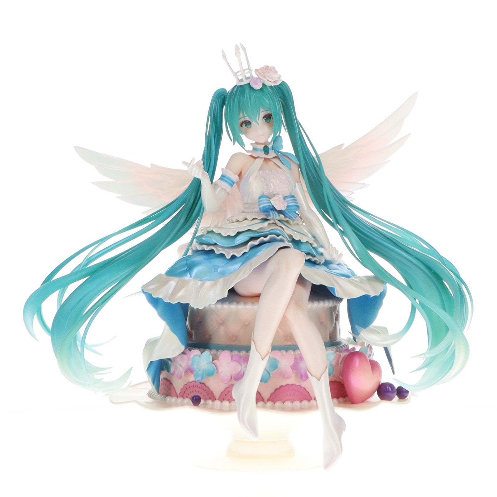 【中古即納】[FIG] spiritale公式ショップ限定 初音ミク Birthday 2020～Sweet Angel ver.～ キャラクター・ボーカル・シリーズ01 初音ミク 1/7 完成品 フィギュア Spiritale(スピリテイル)/タイトー(20210831)