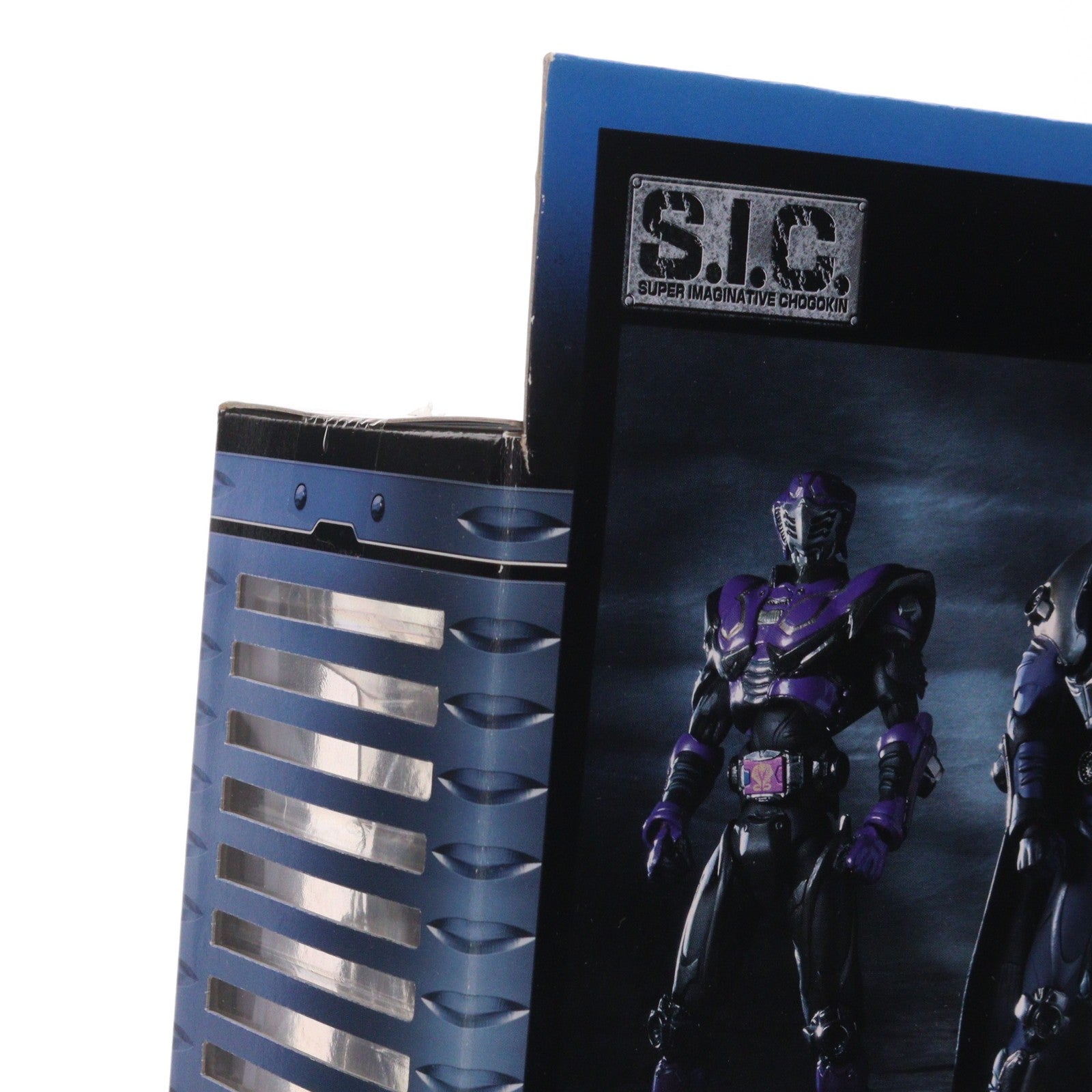 【中古即納】[FIG] S.I.C. VOL.24 仮面ライダーナイト&王蛇(おうじゃ) 仮面ライダー龍騎 完成品 可動フィギュア バンダイ(20040729)
