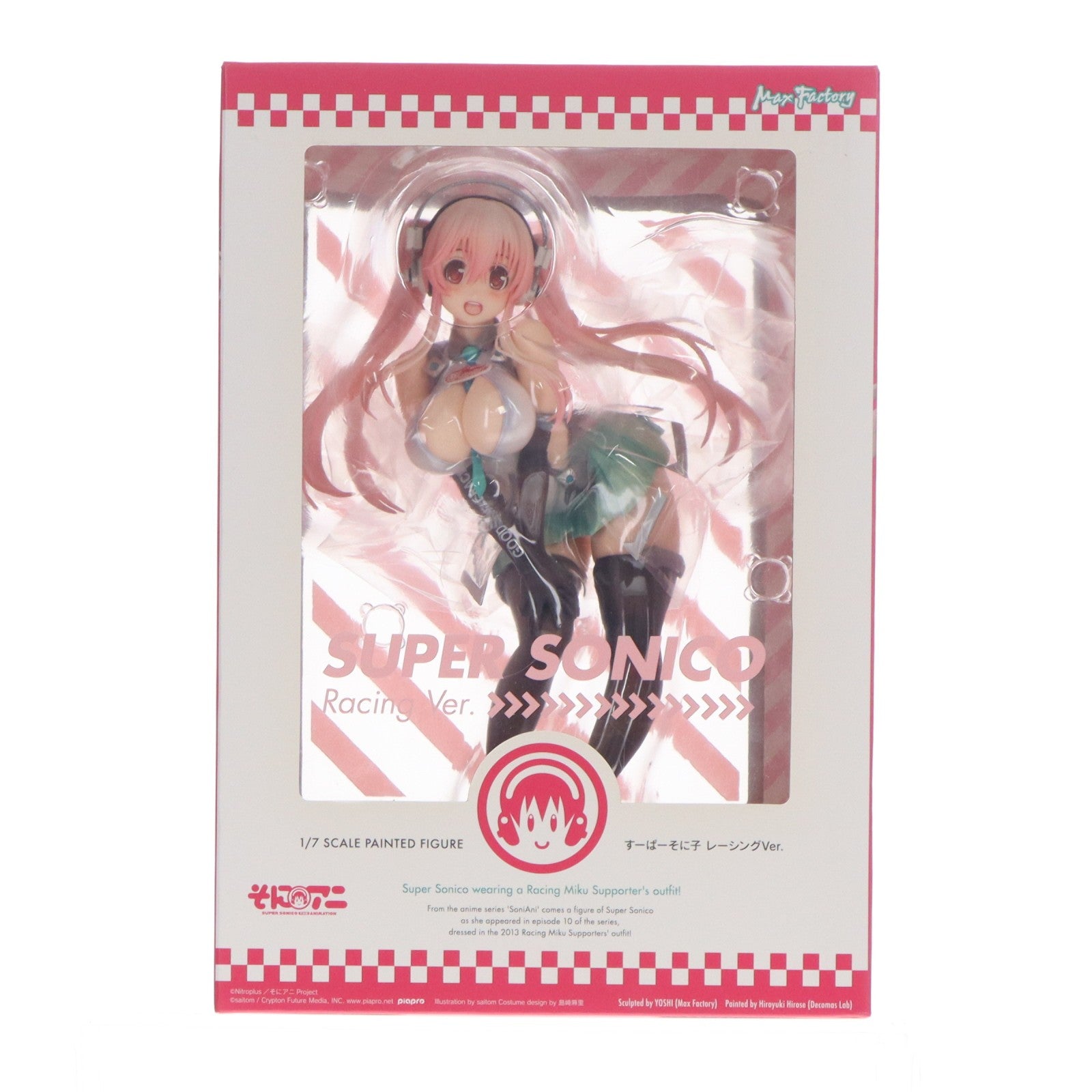 【中古即納】[FIG] すーぱーそに子 レーシングVer. そにアニ 1/7 完成品 フィギュア マックスファクトリー(20170428)