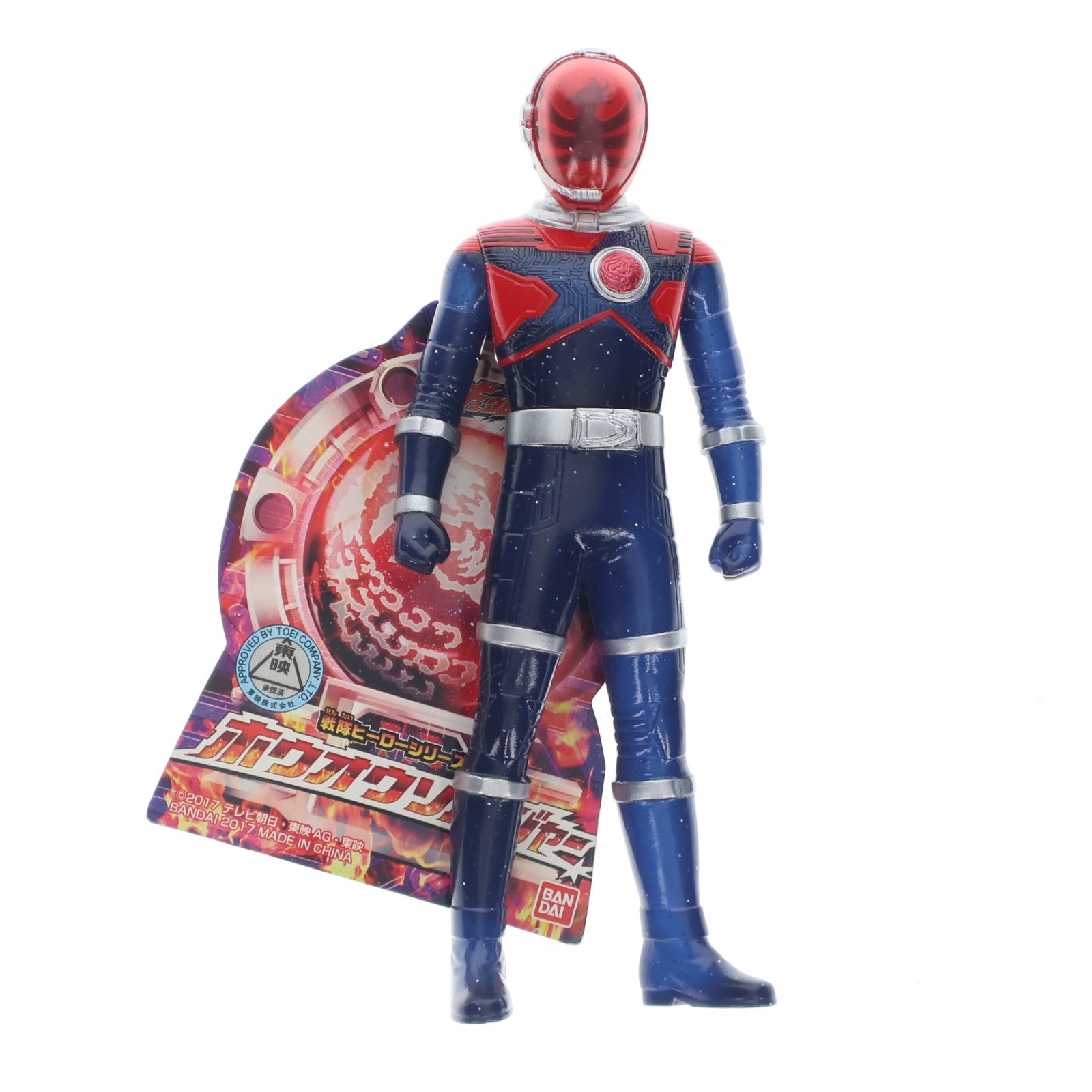 【中古即納】[SFT] 戦隊ヒーローシリーズ12 ホウオウソルジャー 宇宙戦隊キュウレンジャー 完成品 ソフビフィギュア バンダイ(20170701)