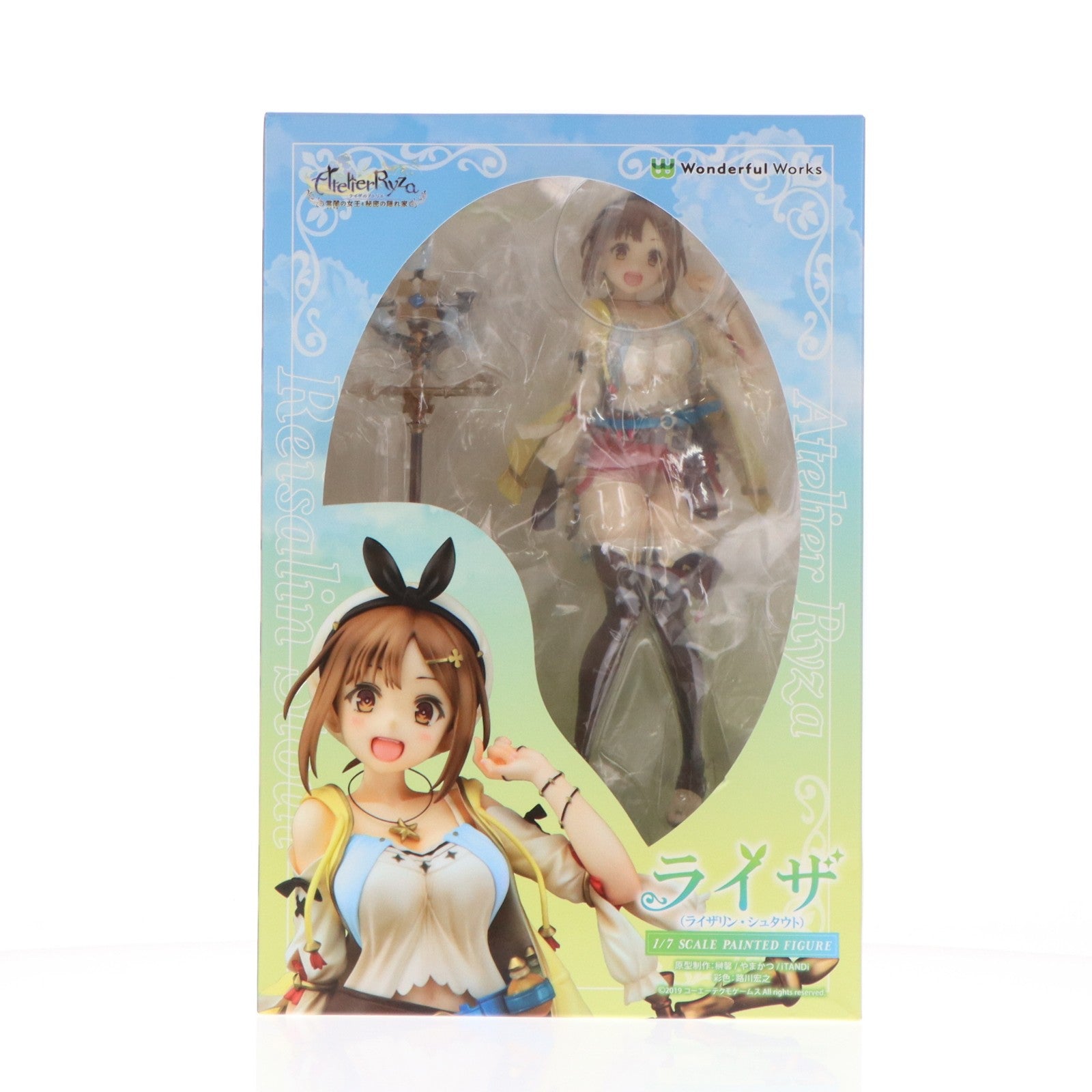 【中古即納】[FIG] ライザ(ライザリン・シュタウト) ライザのアトリエ ～常闇の女王と秘密の隠れ家～ 1/7 完成品 フィギュア Wonderful Works(ワンダフルワークス)(20200731)