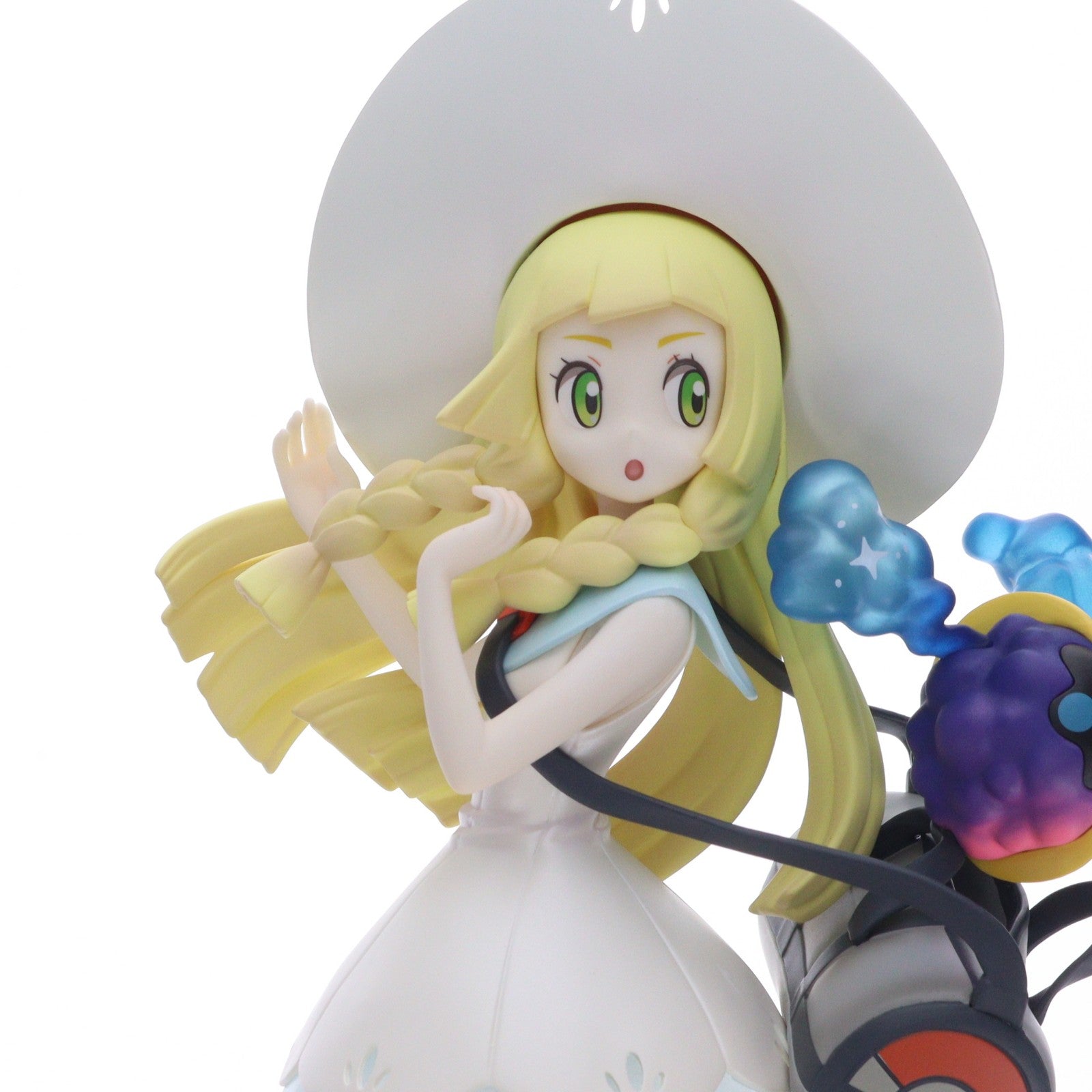 【中古即納】[FIG] (再販) ポケモンセンターオンライン限定 リーリエ&コスモッグ ポケットモンスター サン・ムーン 1/8 完成品 フィギュア ポケモン(20180220)