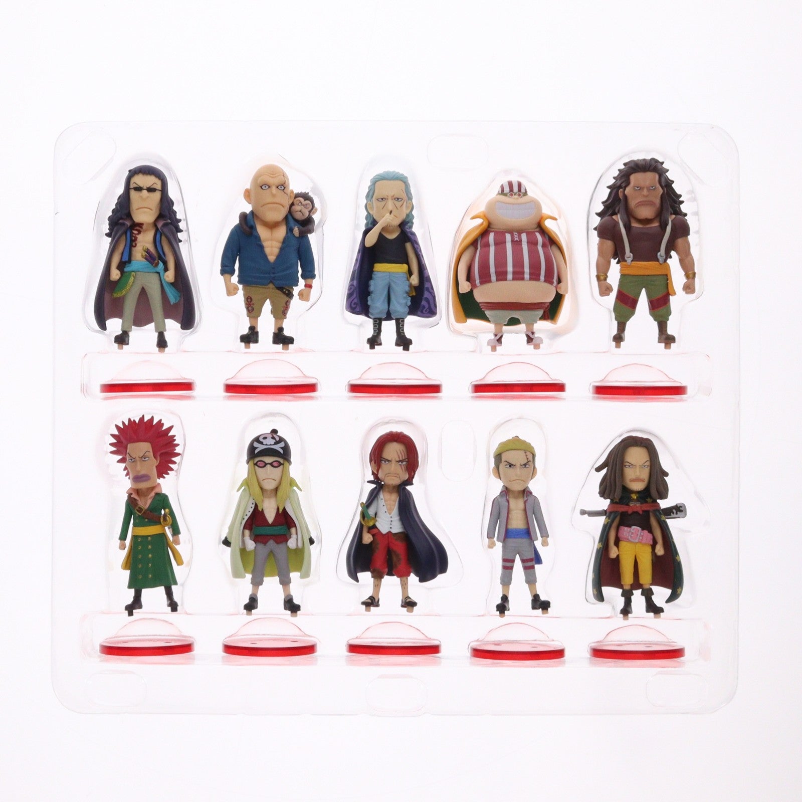 【中古即納】[FIG] プレミアムバンダイ限定 赤髪海賊団(10体セット) ONE PIECE FILM RED(ワンピースフィルムレッド) ワールドコレクタブルフィギュア PREMIUM-赤髪海賊団- 完成品 フィギュア バンダイスピリッツ(20240229)