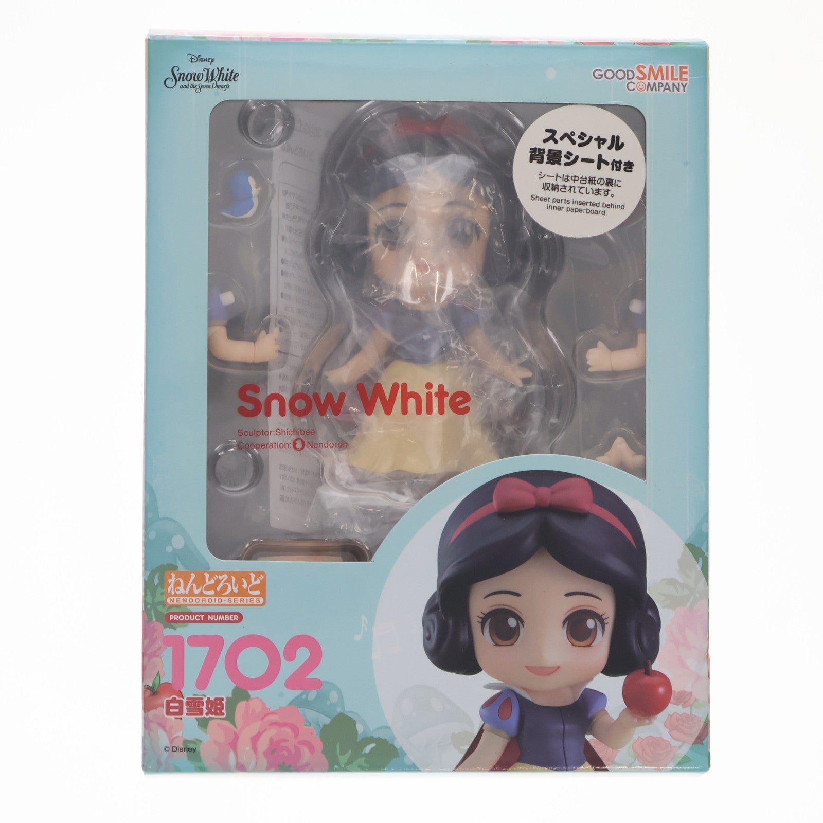 【中古即納】[FIG] Amazon.co.jp限定特典付属 ねんどろいど 1702 白雪姫 完成品 可動フィギュア グッドスマイルカンパニー(20220627)