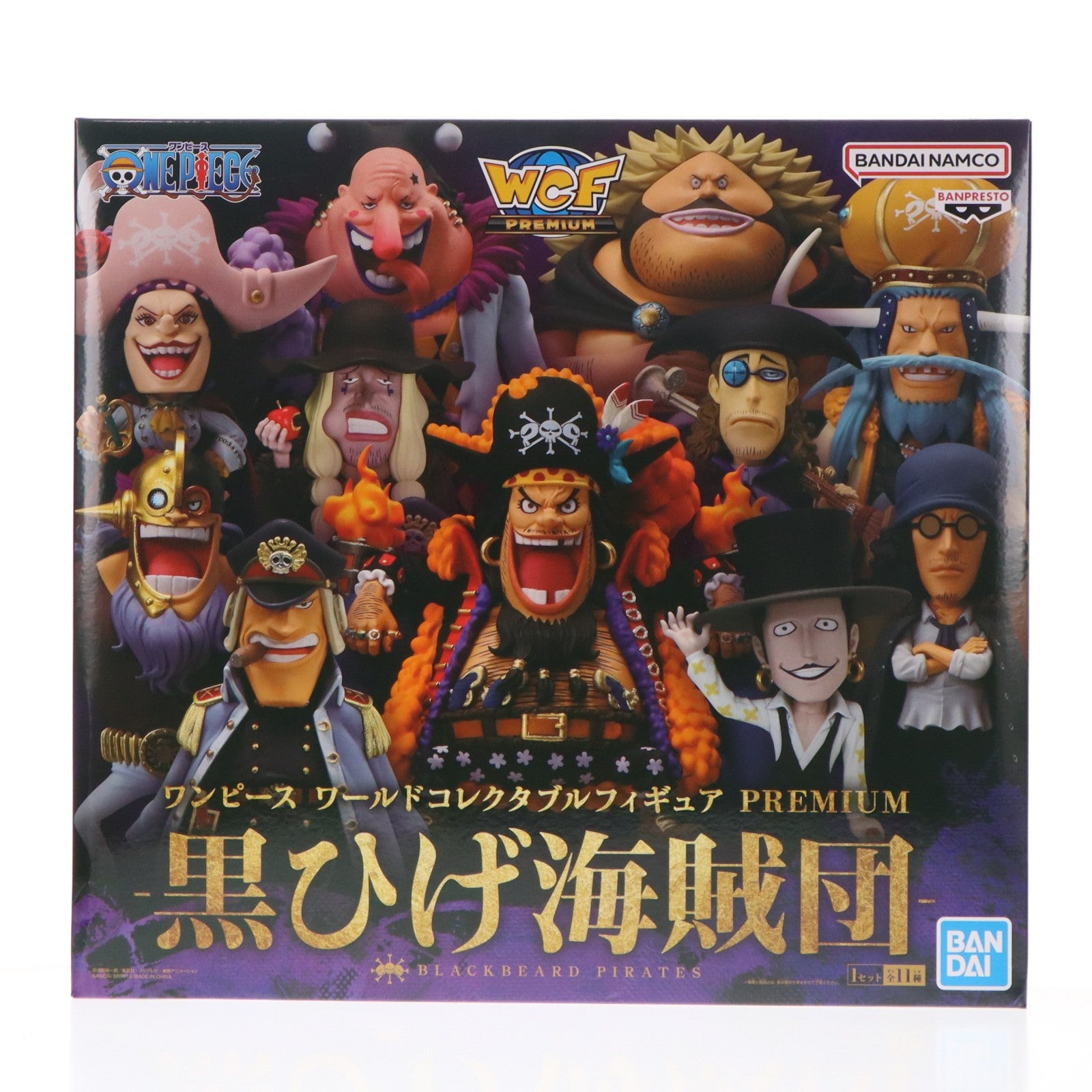 【中古即納】[FIG] プレミアムバンダイ限定 ワンピース ワールドコレクタブルフィギュア PREMIUM-黒ひげ海賊団- ONE PIECE 完成品 フィギュア(2733175) バンダイ(20250124)