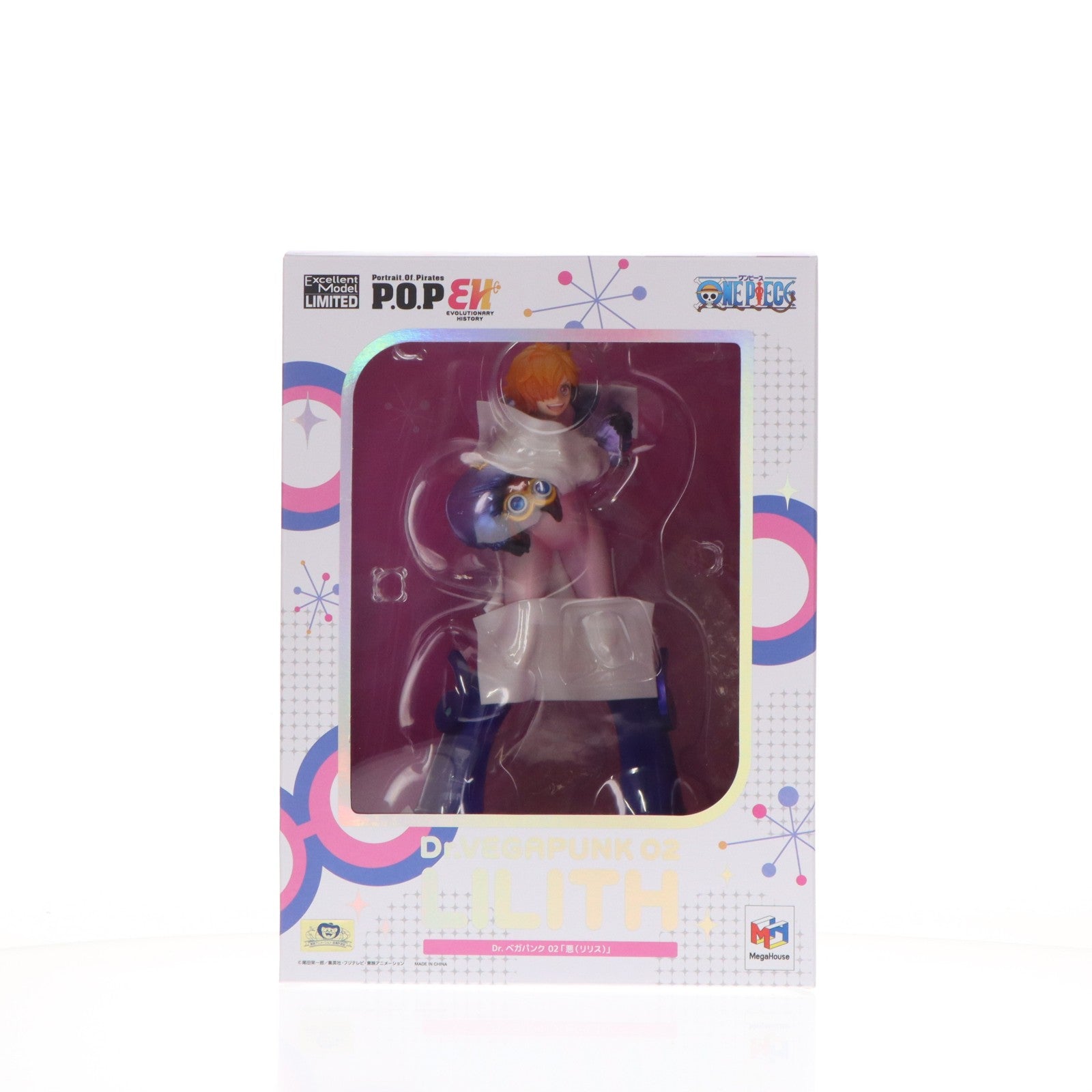 【中古即納】[FIG] Portrait.Of.Pirates P.O.P Evolutionary History Dr.ベガパンク 02 「悪(リリス)」 ONE PIECE(ワンピース) 完成品 フィギュア 一部店舗&オンラインショップ限定 メガハウス(20251127)