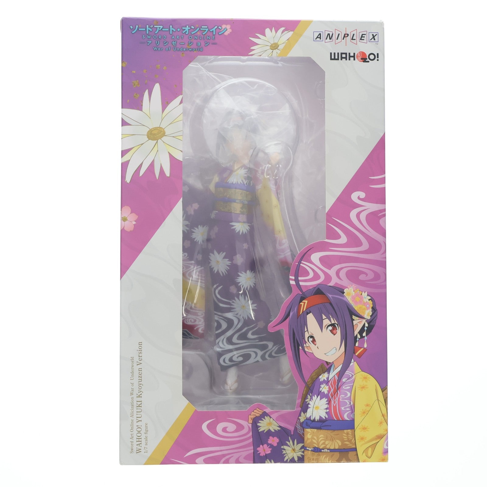 【中古即納】[FIG] ANIPLEX+限定 WAHOO! ユウキ 京友禅ver. ソードアート・オンライン アリシゼーション War of Underworld 1/7 完成品 フィギュア アニプレックス(20210731)