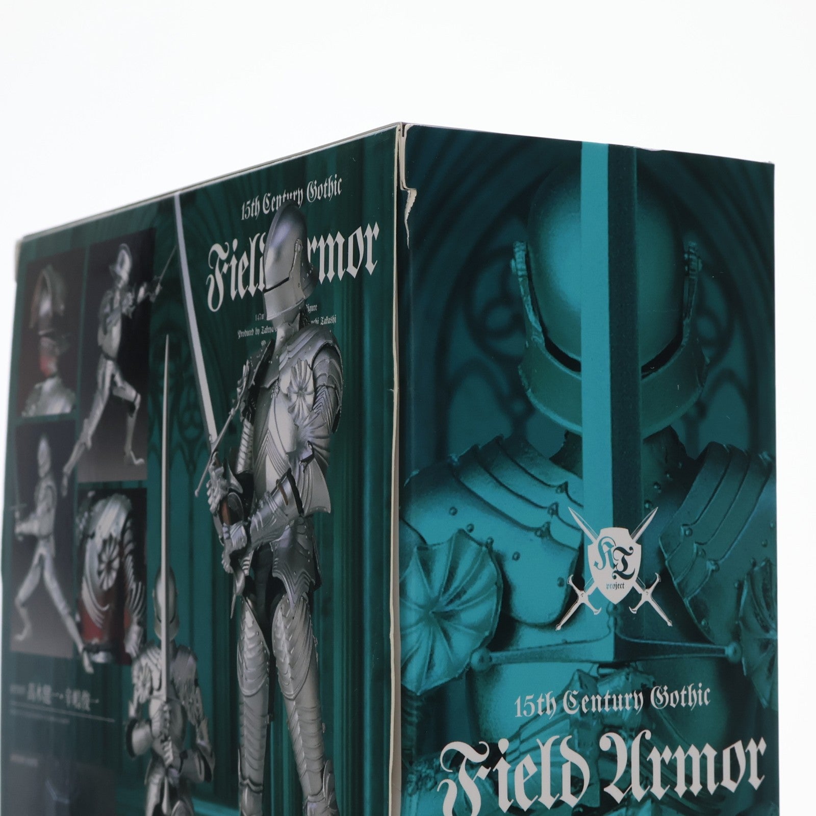 【中古即納】[FIG] KT Project KT-021 タケヤ式自在置物 15世紀ゴチック式フィールドアーマー シルバー 完成品 可動フィギュア 海洋堂(20180825)