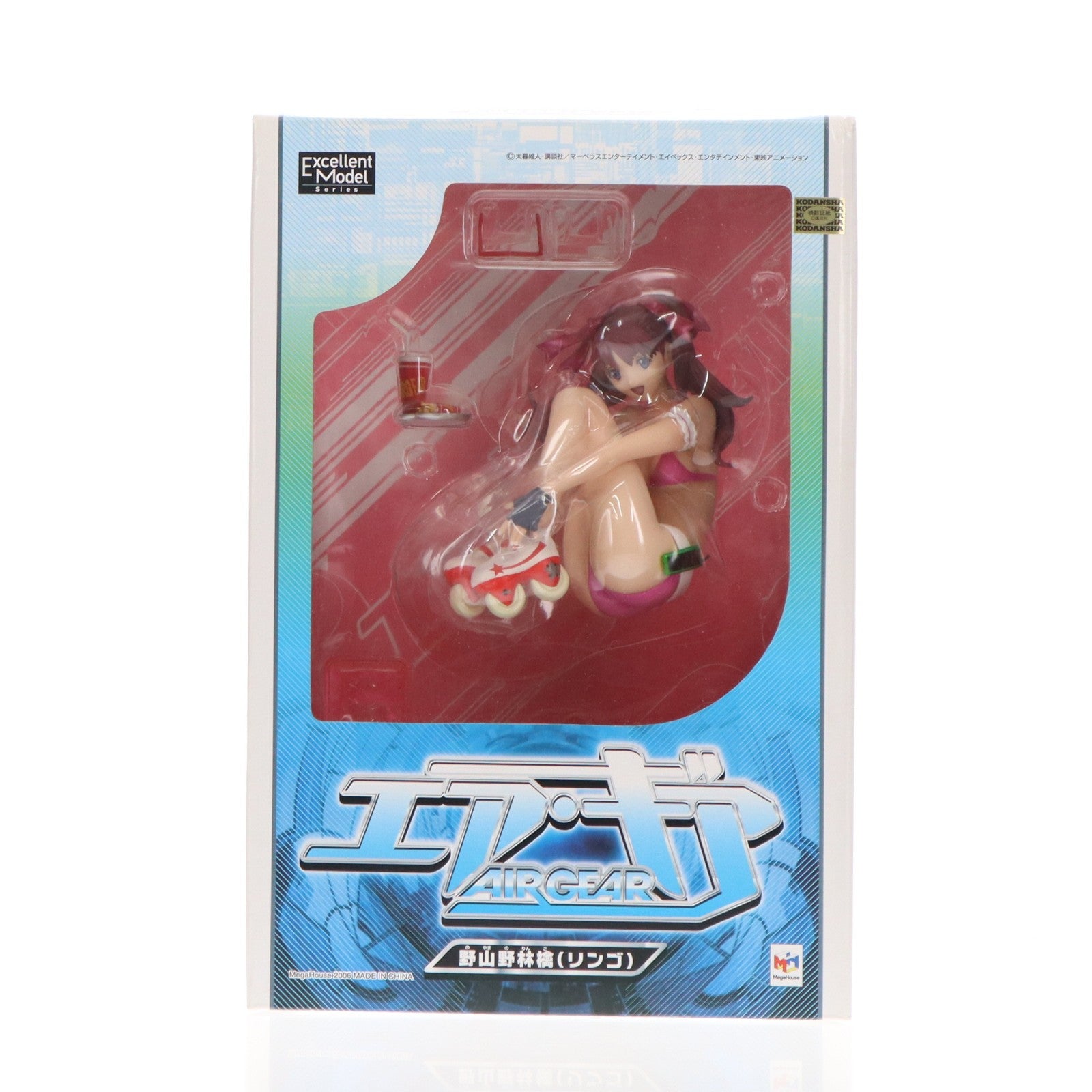 【中古即納】[FIG] エクセレントモデル 野山野林檎(リンゴ)(のやまのりんご) エア・ギア 1/8 完成品 フィギュア メガハウス(20060930)