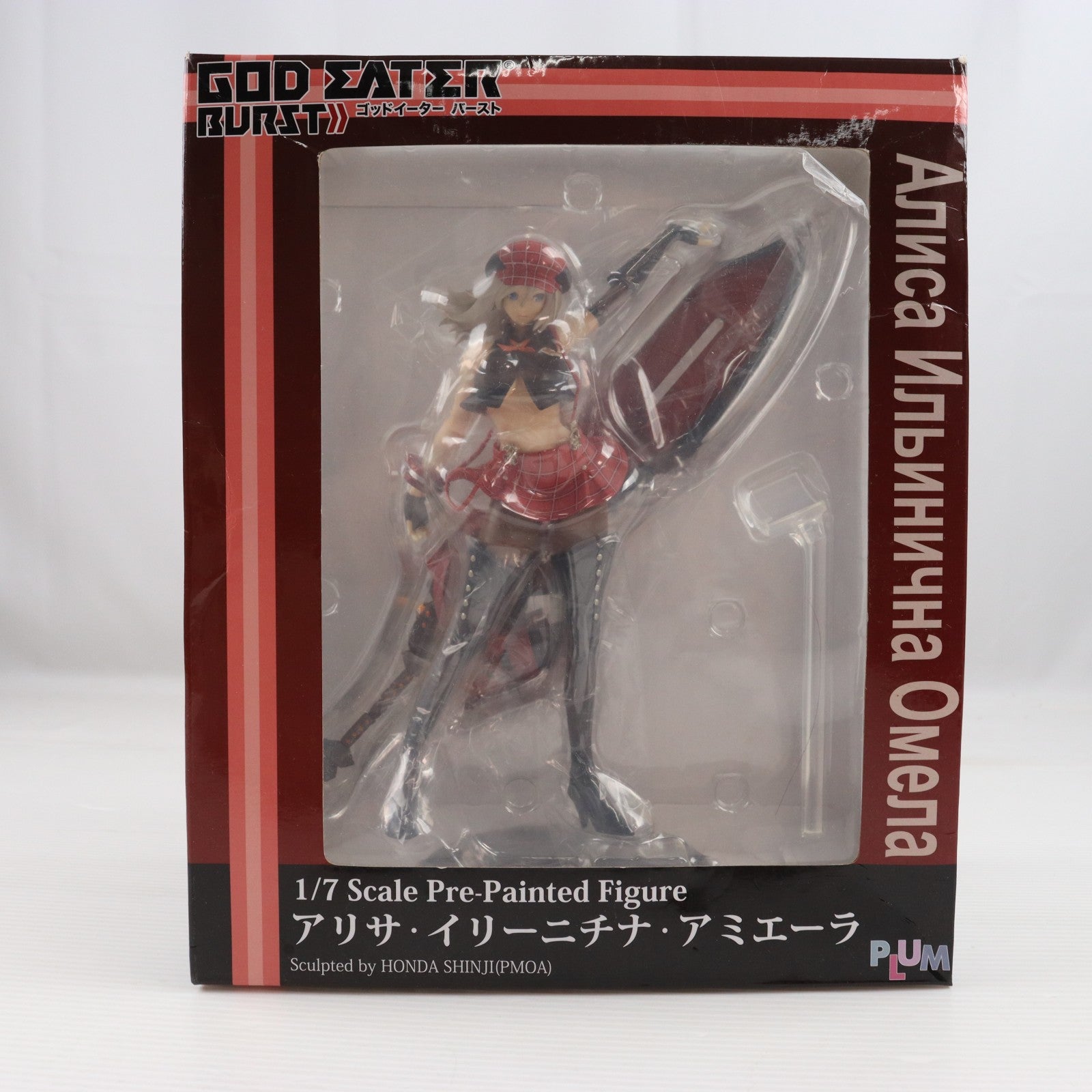 【中古即納】[FIG] アリサ・イリーニチナ・アミエーラ GOD EATER BURST(ゴッドイーターバースト) 1/7 完成品 フィギュア(PF010) PLUM(プラム)(20140725)