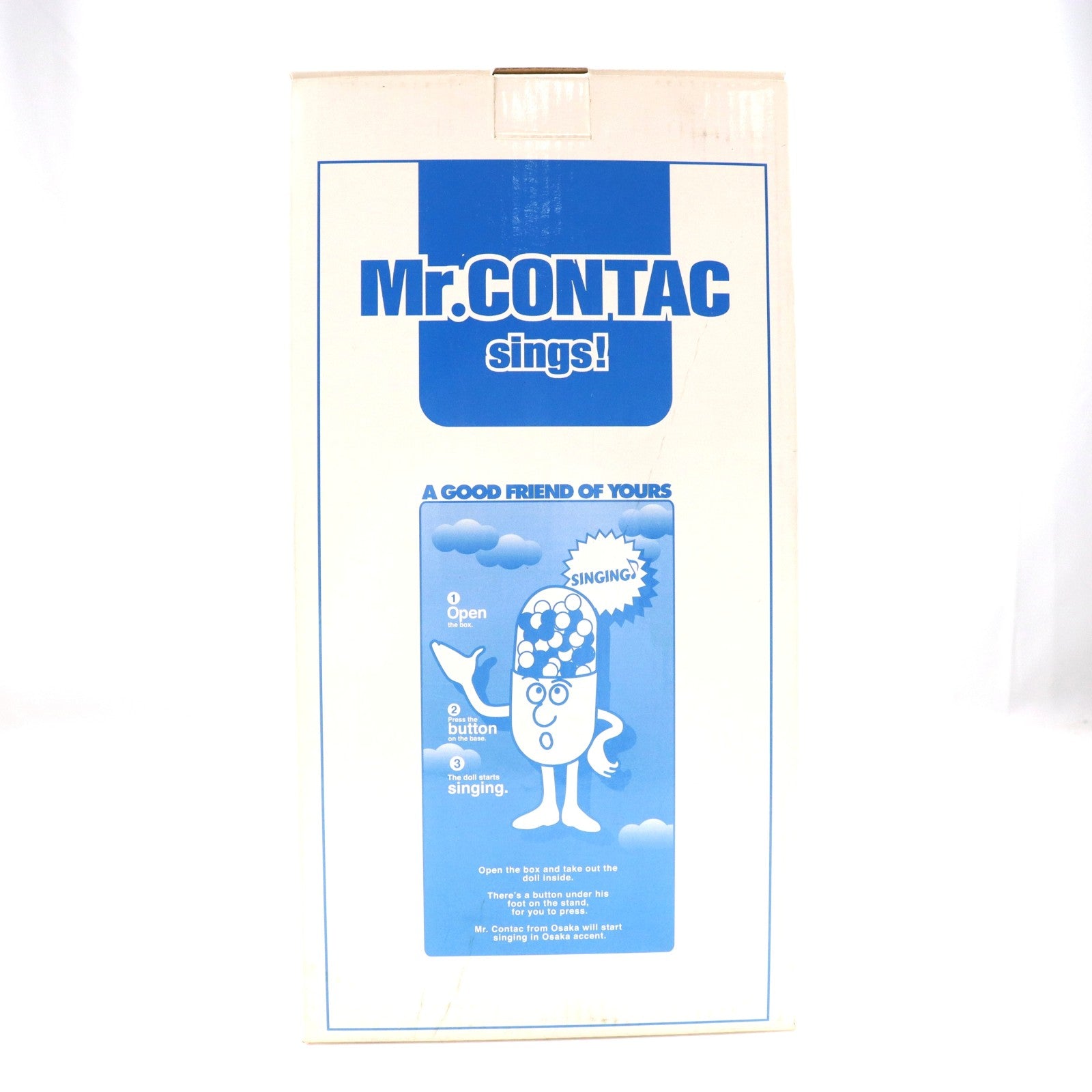 【中古即納】[FIG] Mr.コンタック Sings! プレゼントキャンペーン当選品 完成品 フィギュア グラクソ・スミスクライン(19991231)