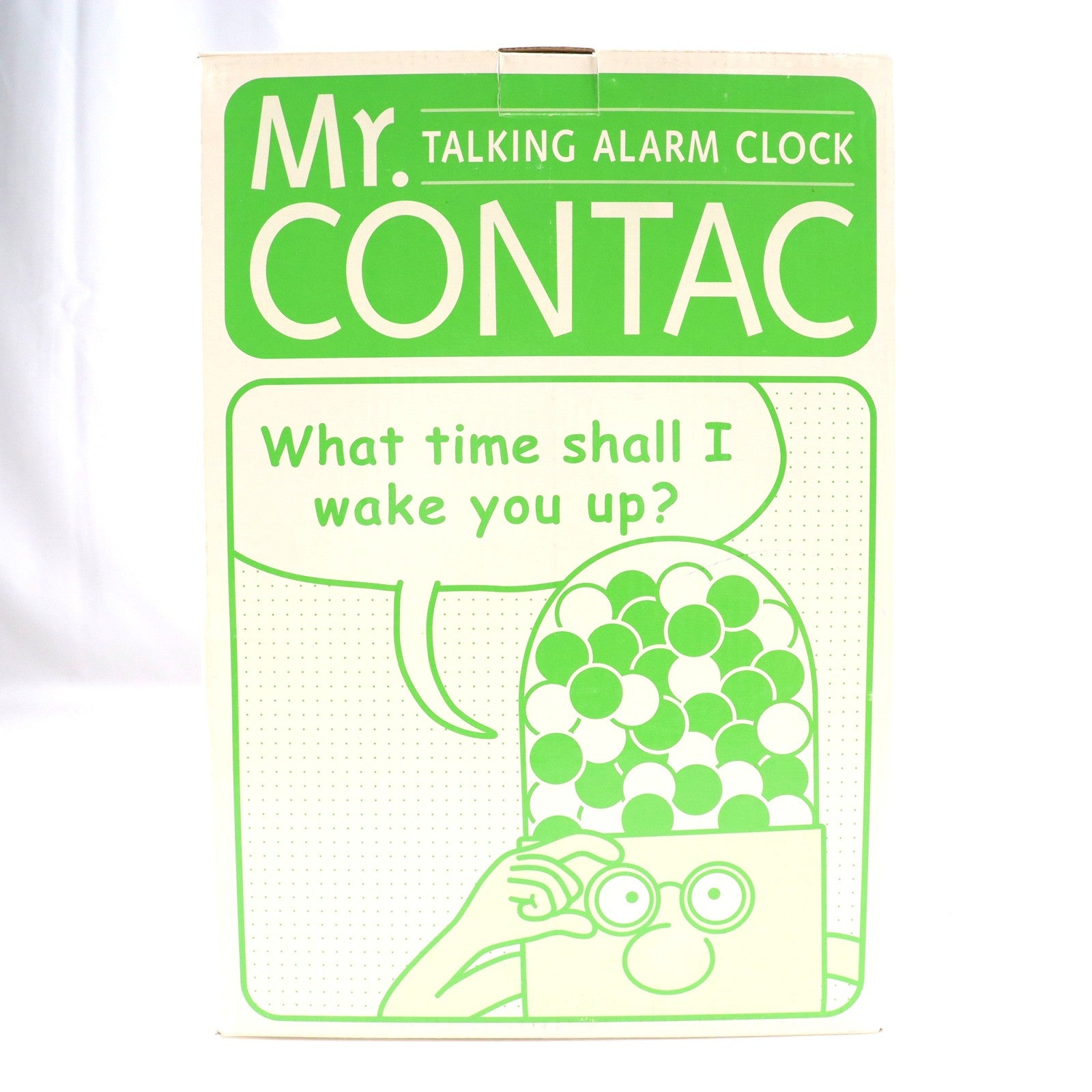 【中古即納】[GDS] Mr.コンタック(東京君) TALKING ALARM CLOCK おしゃべり目覚まし時計 キャンペーン当選品 グラクソ・スミスクライン(20021231)