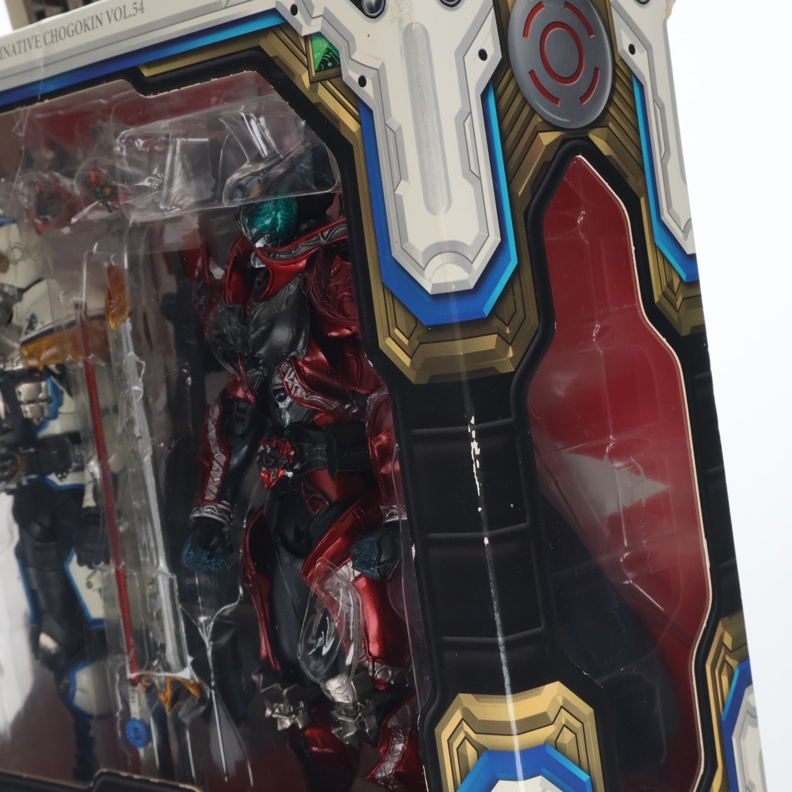 【中古即納】[FIG] S.I.C. VOL.54 仮面ライダーイクサ&仮面ライダーダークキバ 仮面ライダーキバ 完成品 可動フィギュア バンダイ(20100529)