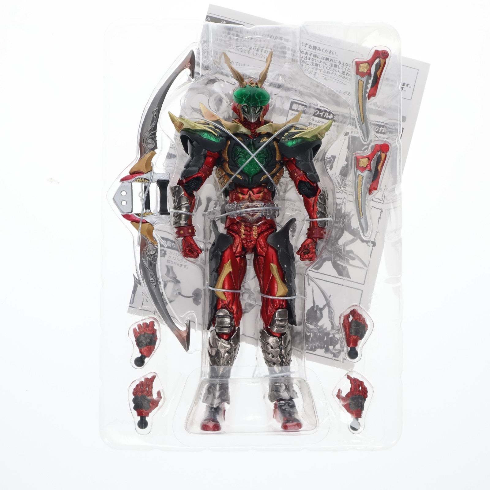 【中古即納】[FIG] 魂ネイション2010限定 S.I.C. 仮面ライダーワイルドカリス 仮面ライダー剣(ブレイド) 完成品 フィギュア バンダイ(20110429)
