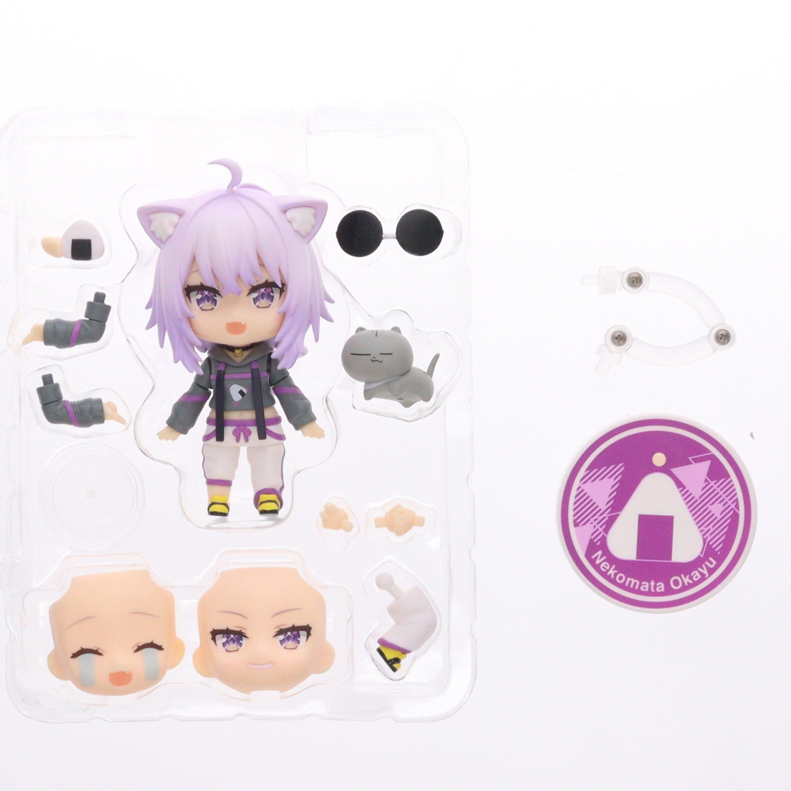 【中古即納】[FIG] ねんどろいど 1860 猫又おかゆ(ねこまたおかゆ) ホロライブプロダクション 完成品 可動フィギュア グッドスマイルカンパニー(20221119)
