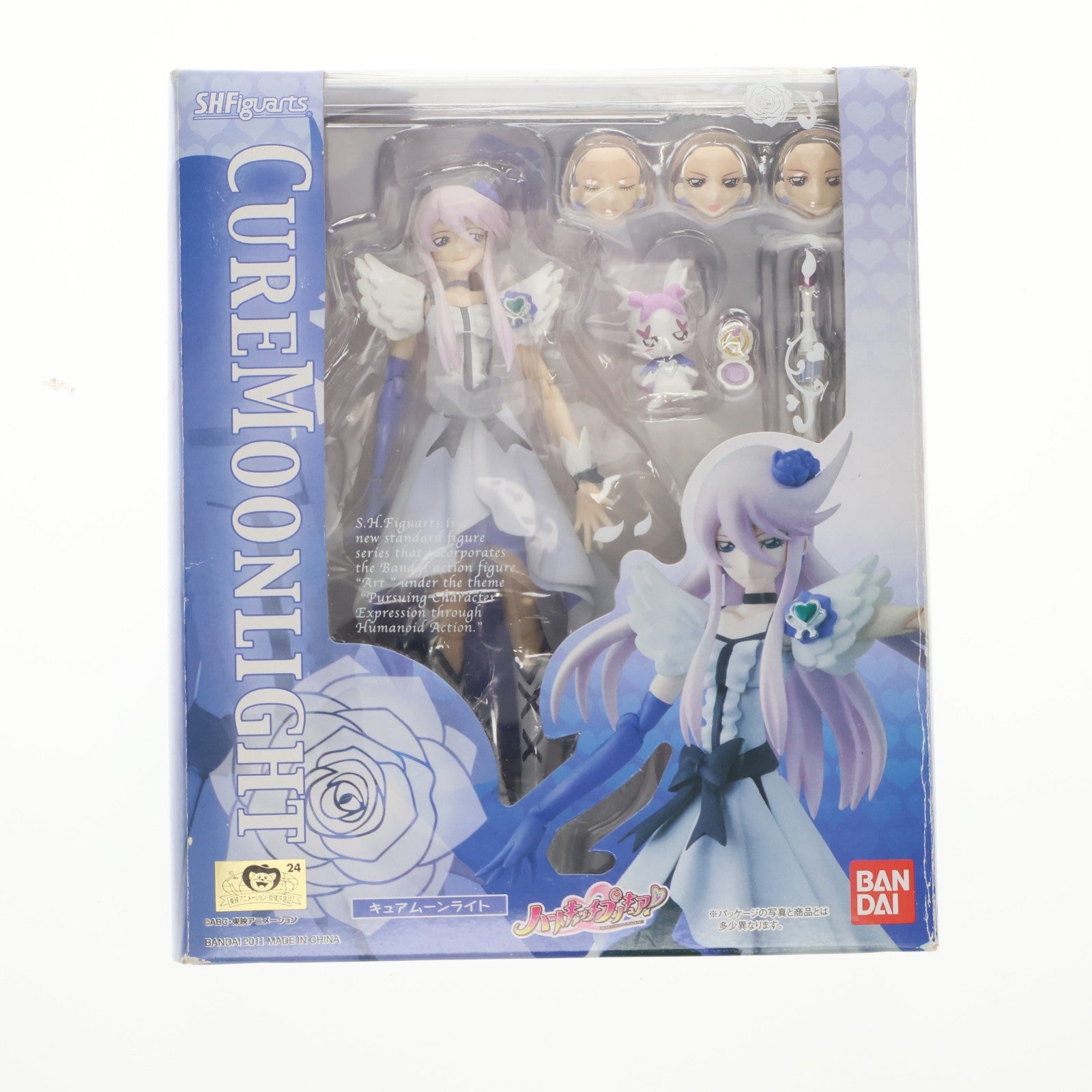 【中古即納】[FIG] S.H.Figuarts(フィギュアーツ) キュアムーンライト ハートキャッチプリキュア! 完成品 可動フィギュア バンダイ(20110806)