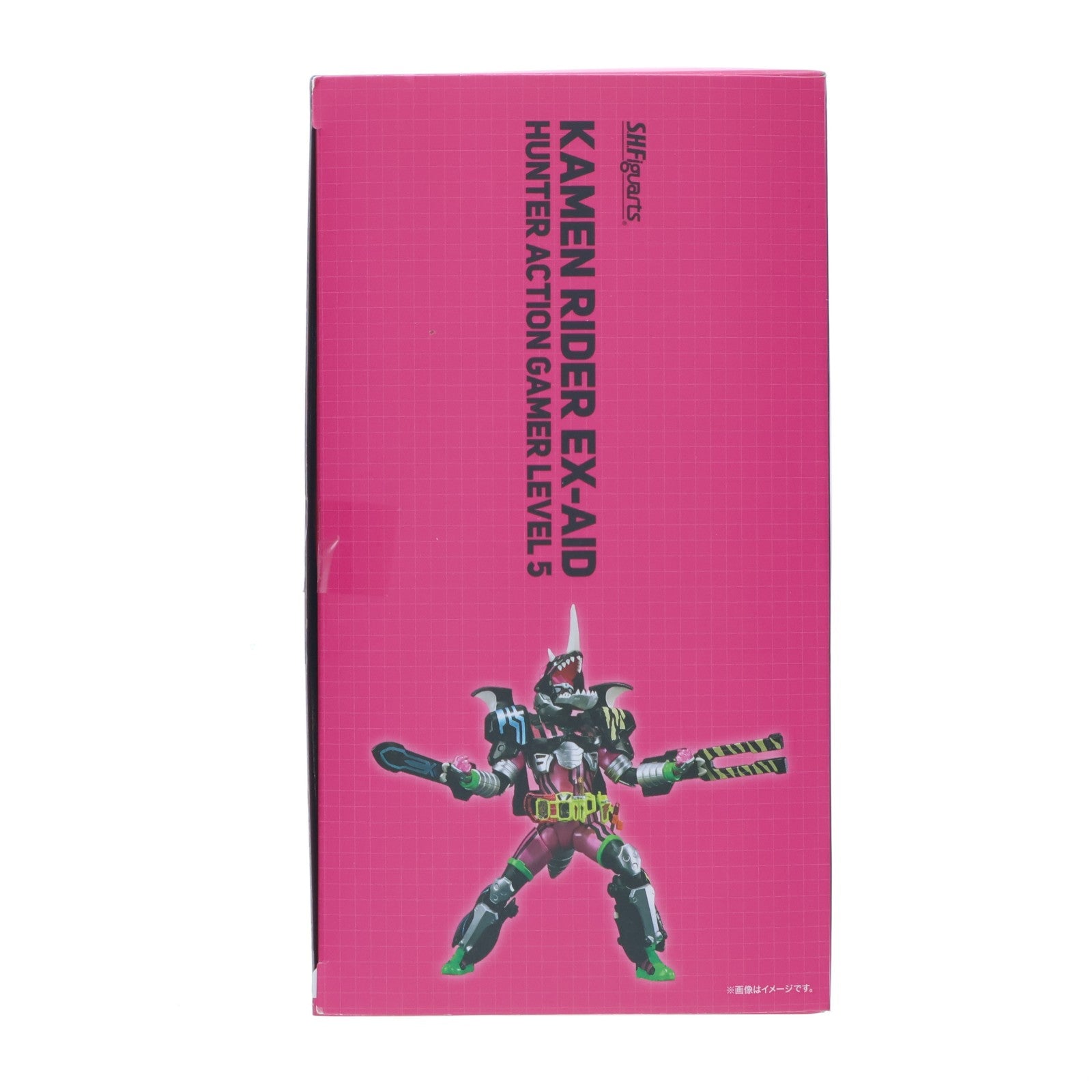 【中古即納】[FIG] S.H.Figuarts(フィギュアーツ) 仮面ライダーエグゼイド ハンターアクションゲーマー レベル5 完成品 可動フィギュア バンダイ(20170722)